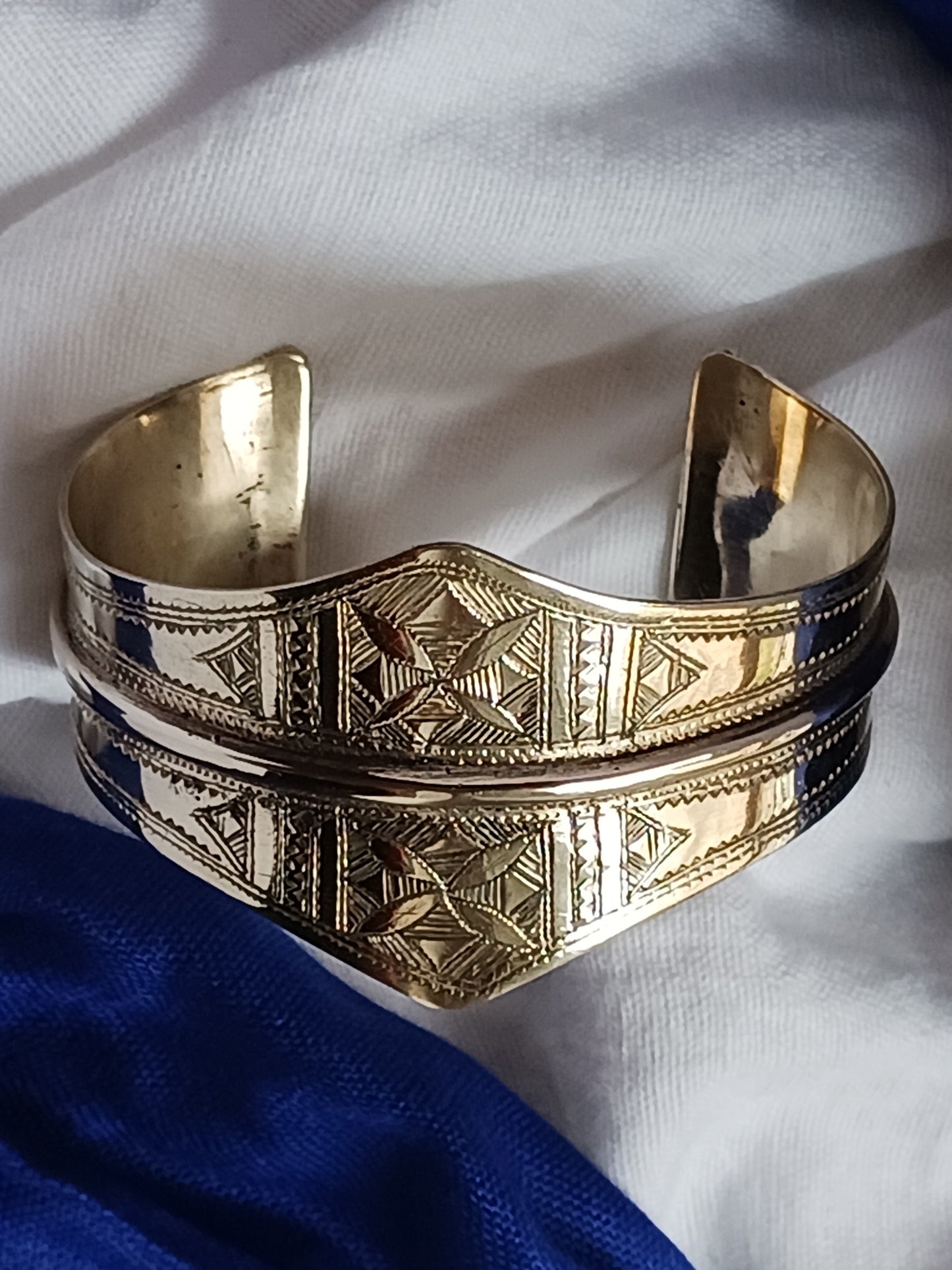 Bracelet touareg en laiton