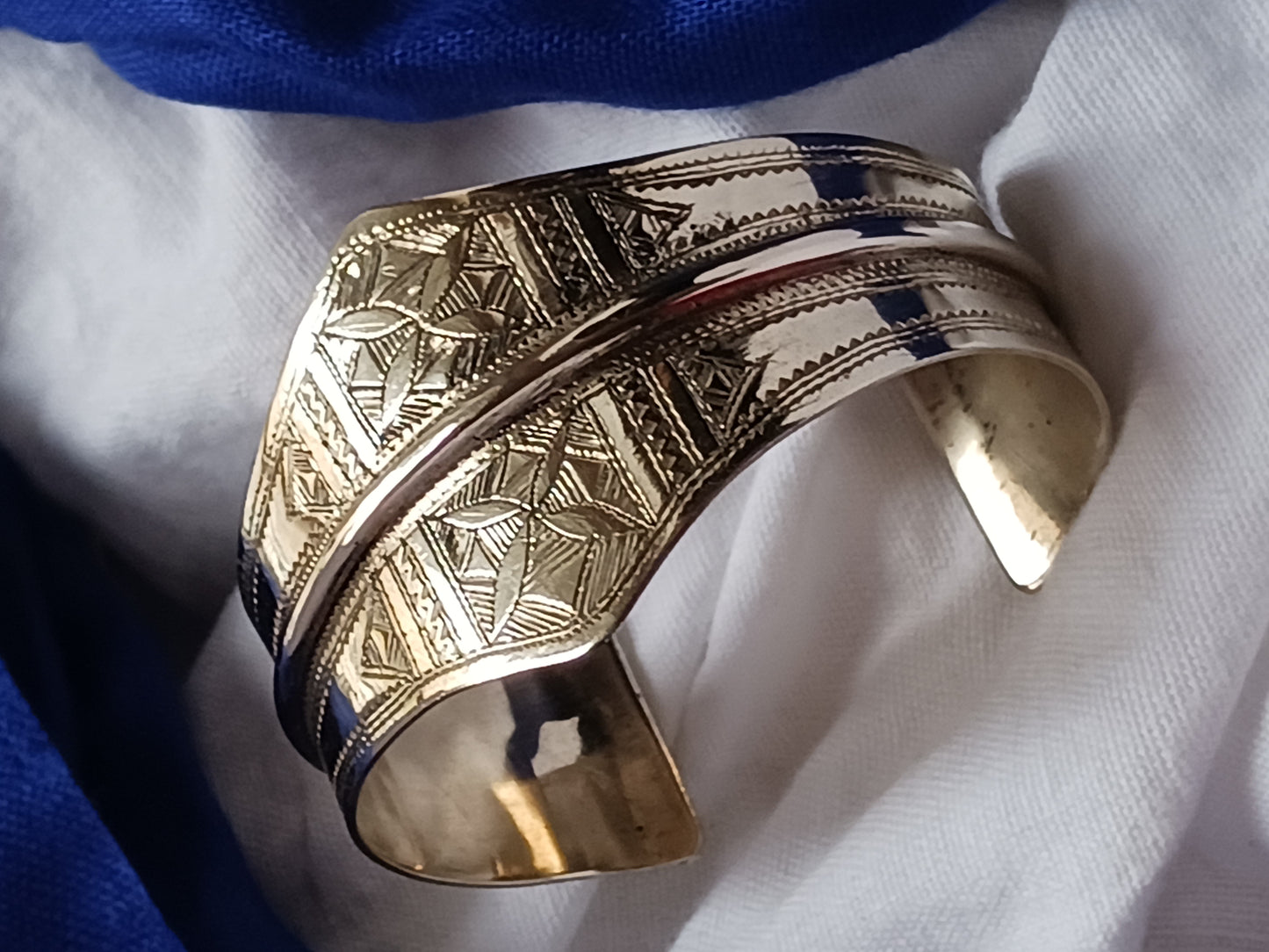 Bracelet touareg en laiton