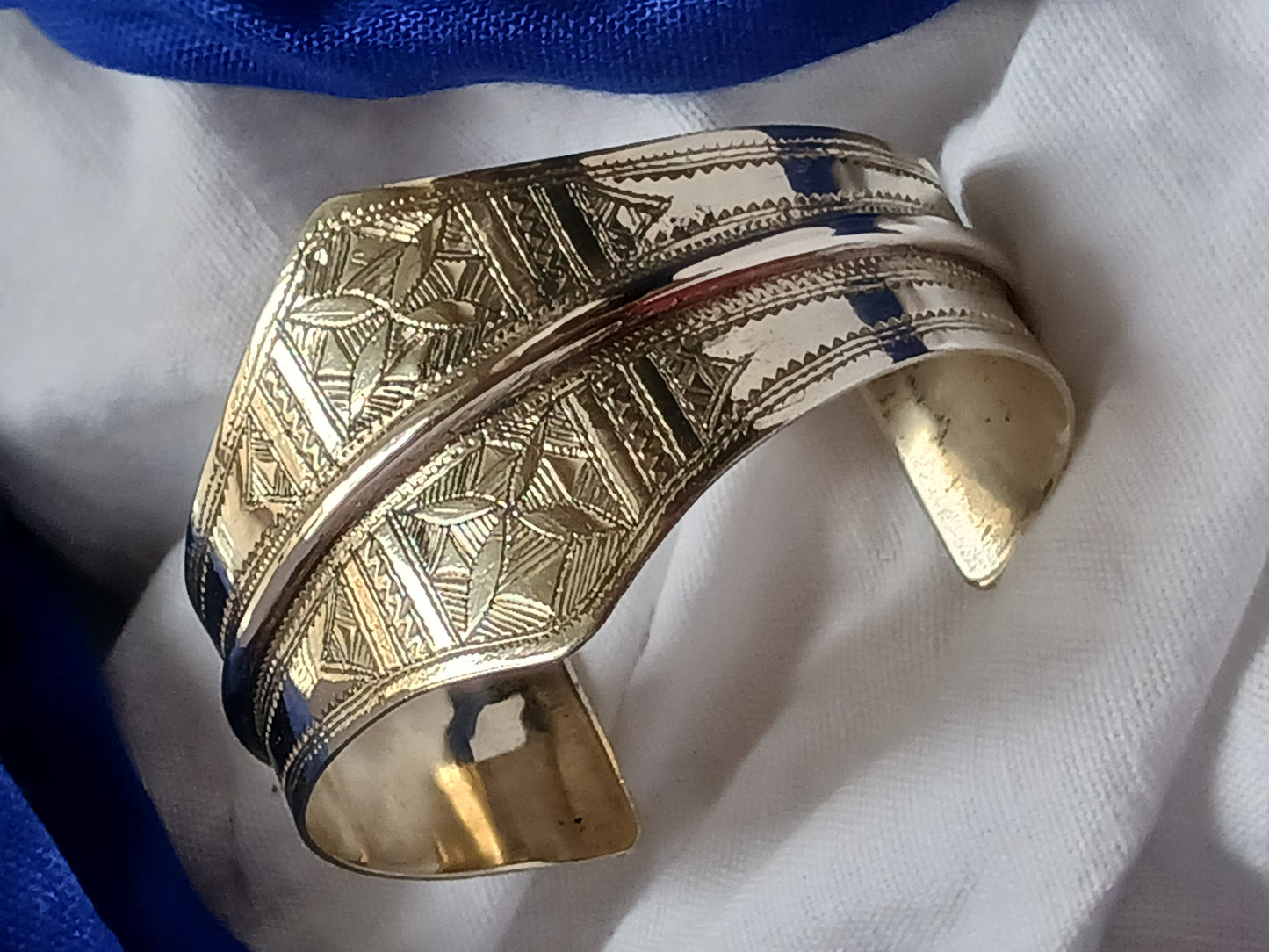 Bracelet touareg en laiton