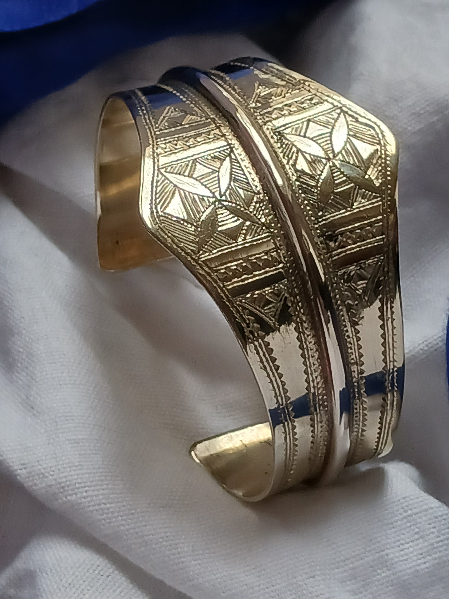 Bracelet touareg en laiton