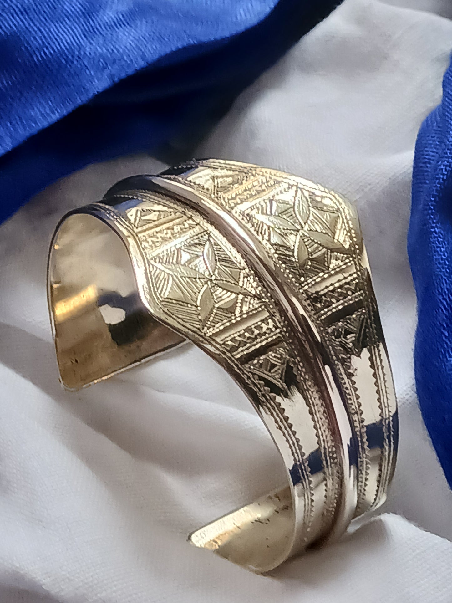 Bracelet touareg en laiton