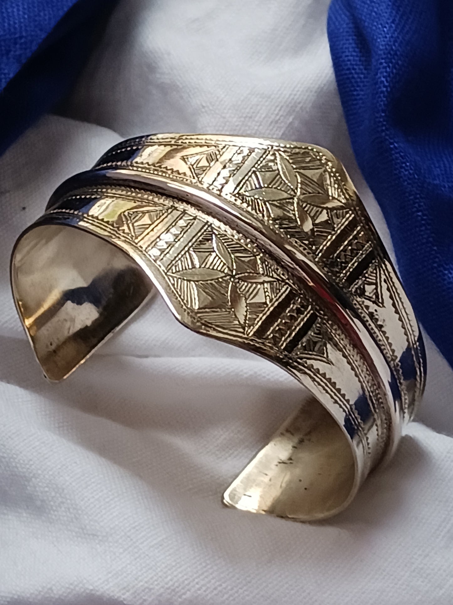 Bracelet touareg en laiton