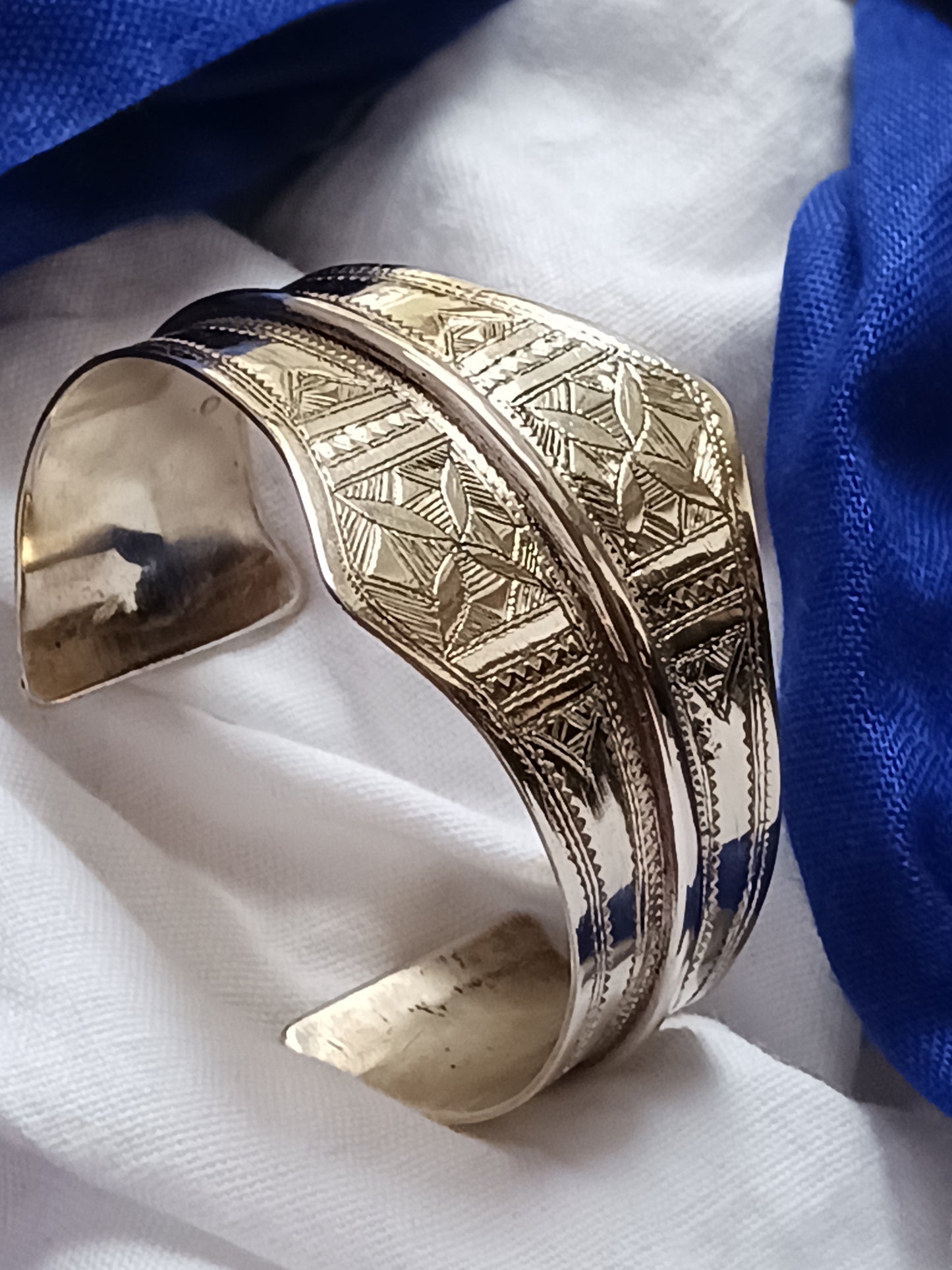 Bracelet touareg en laiton