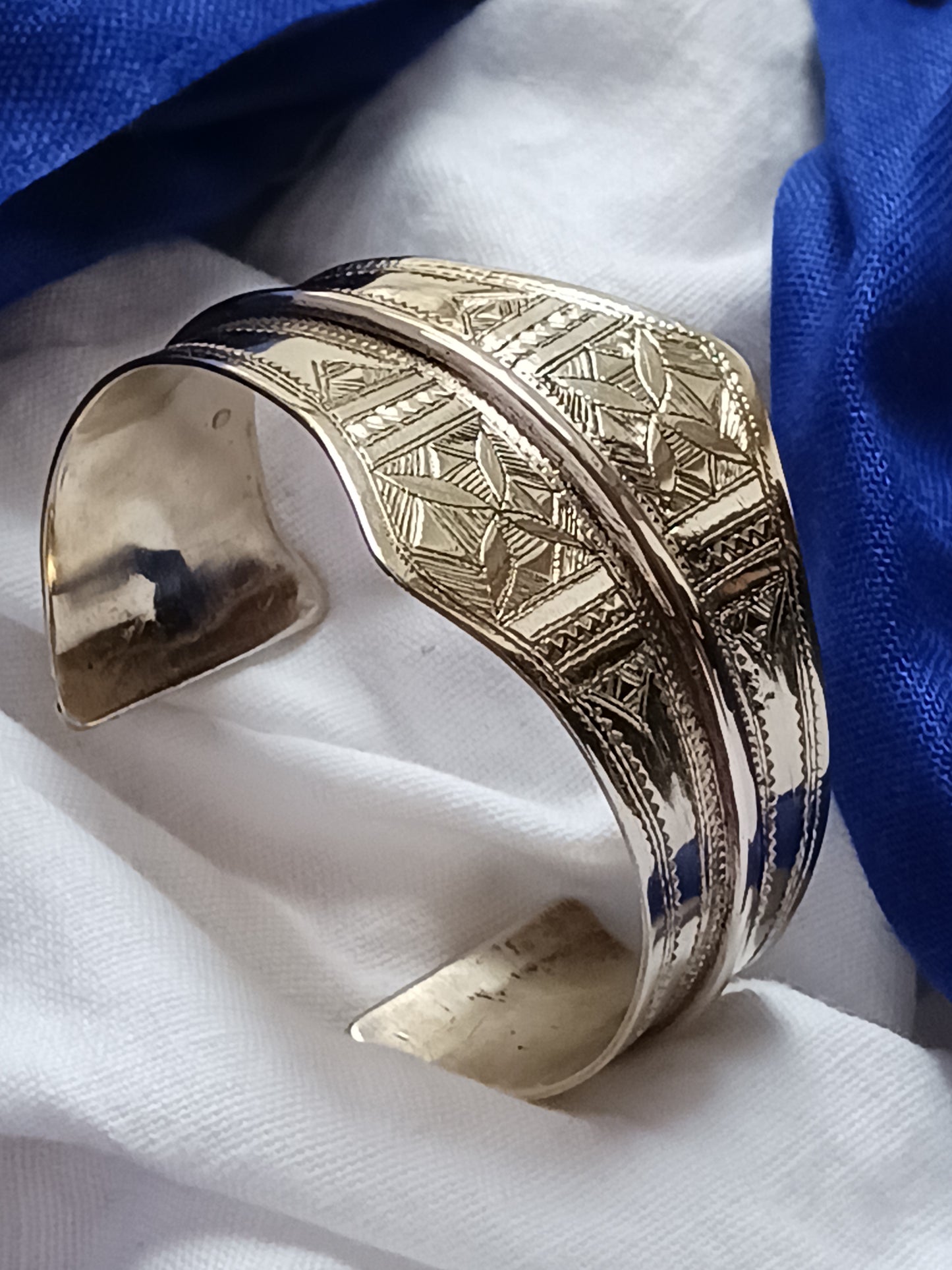 Bracelet touareg en laiton
