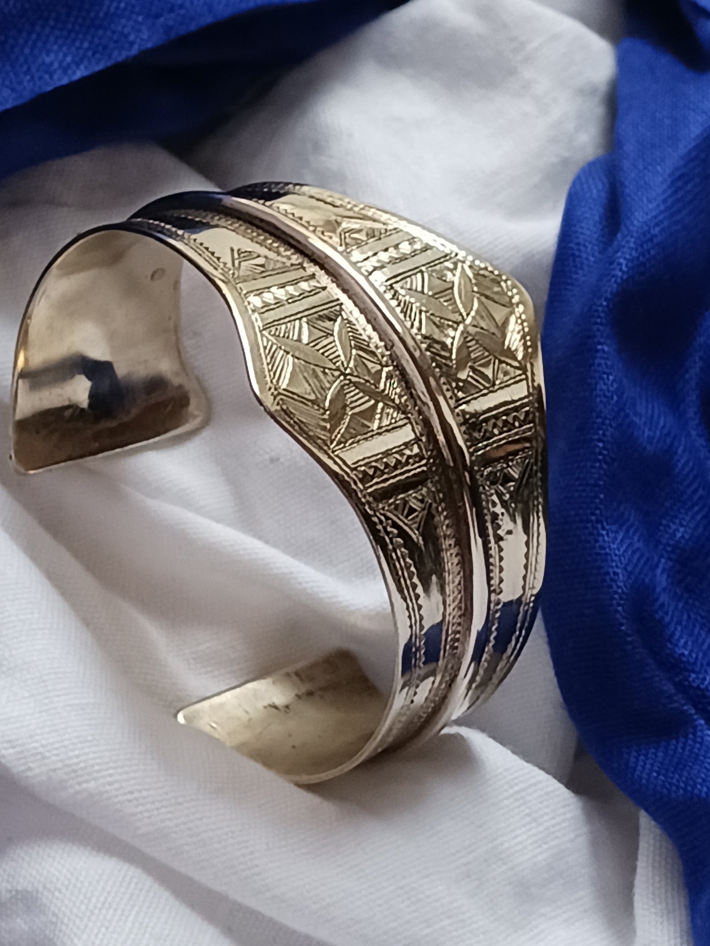 Bracelet touareg en laiton