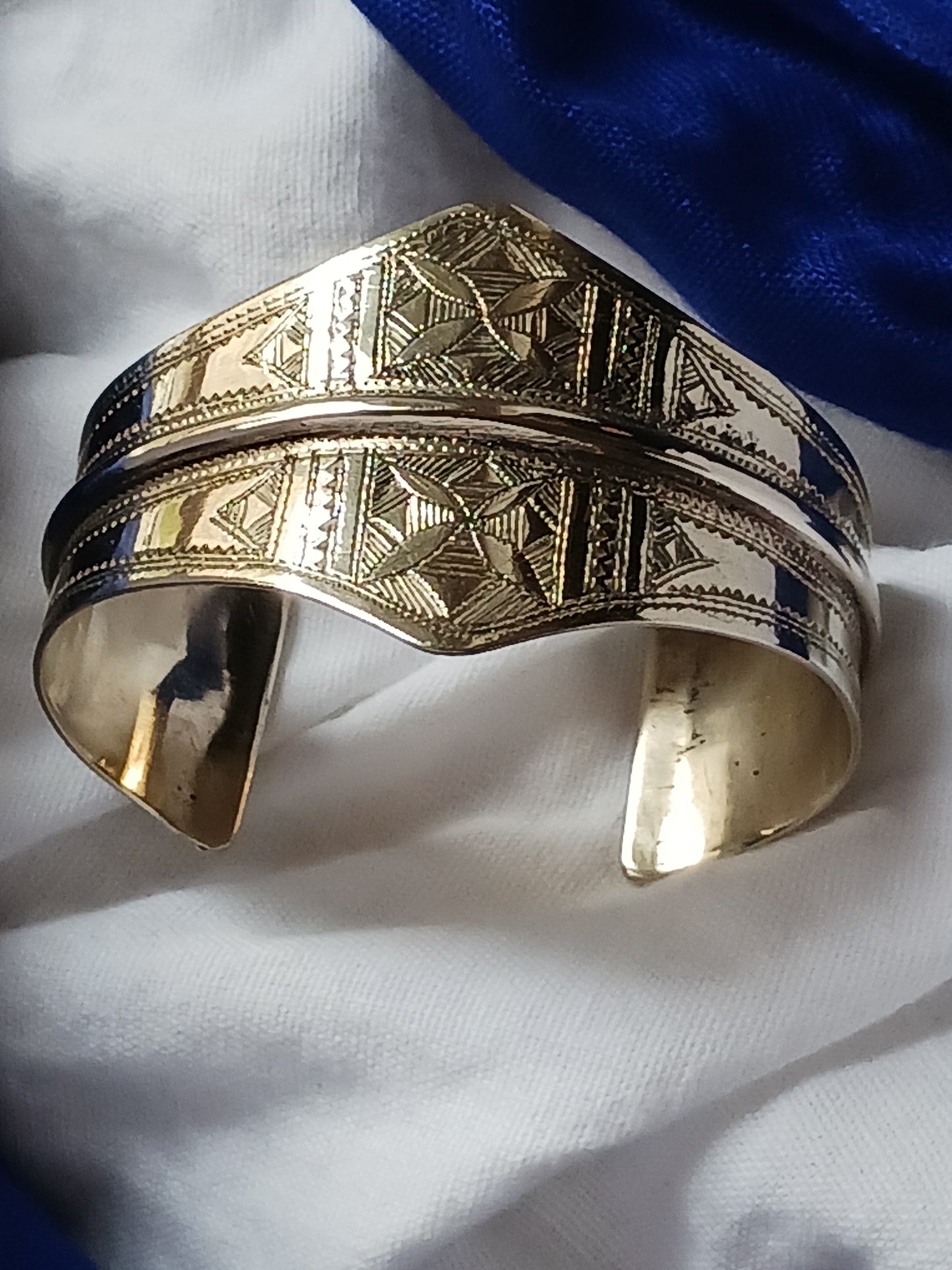 Bracelet touareg en laiton