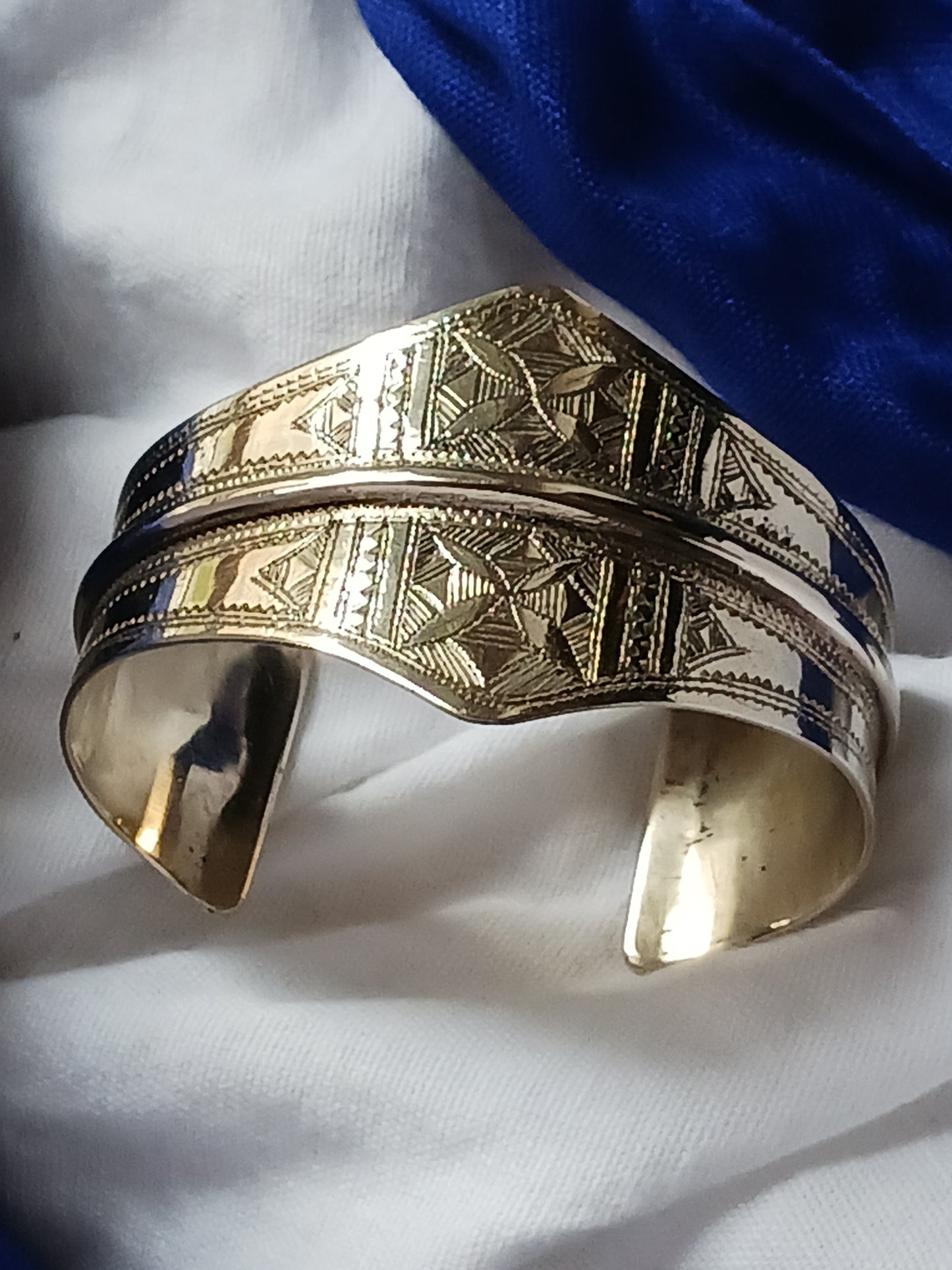Bracelet touareg en laiton