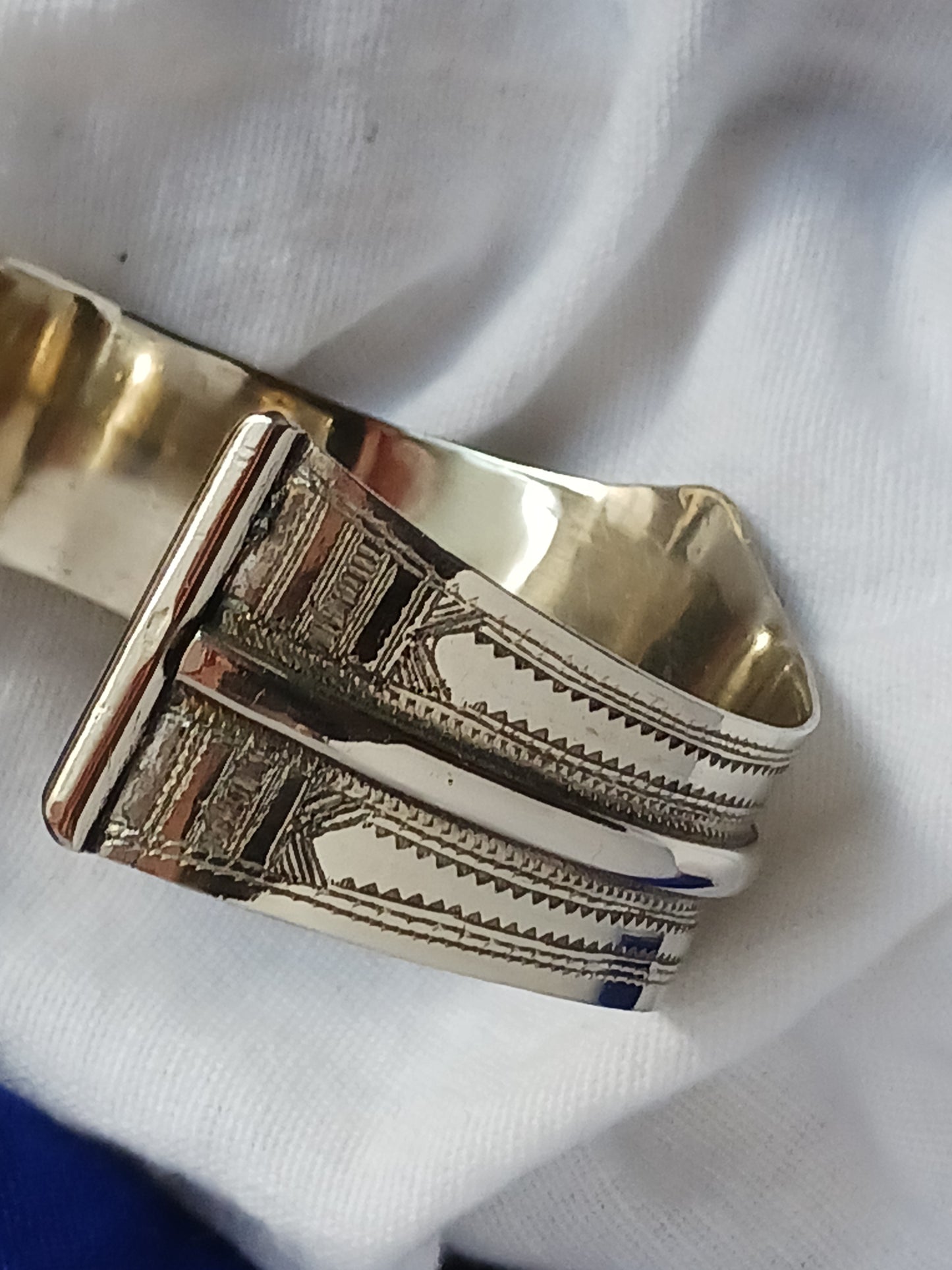 Bracelet touareg en laiton
