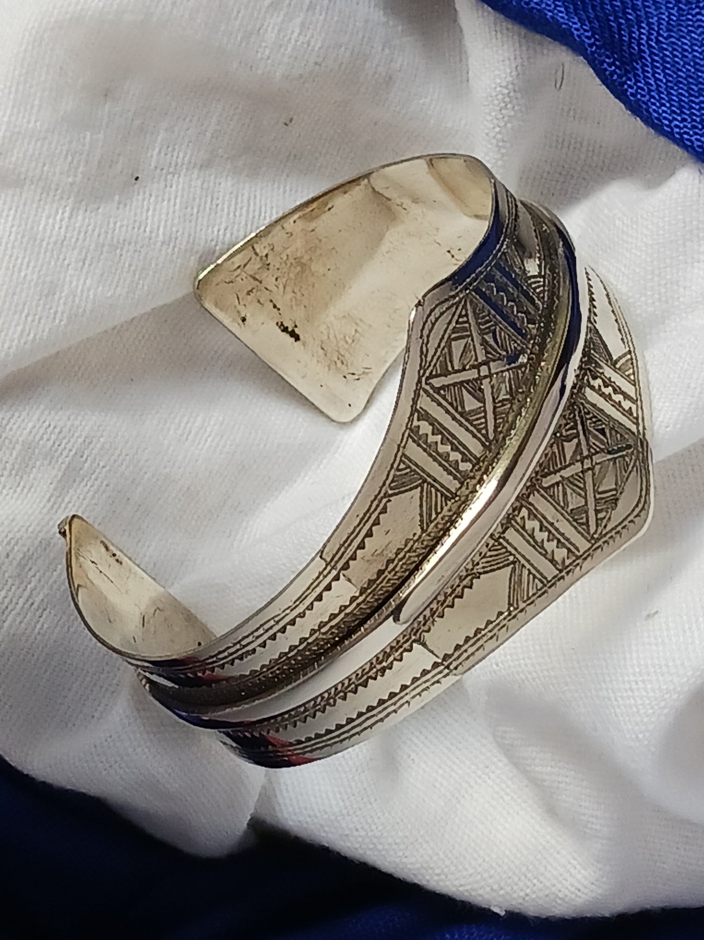Bracelet touareg en laiton