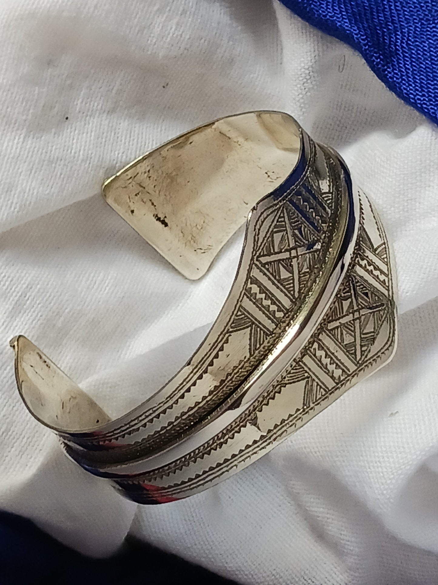 Bracelet touareg en laiton