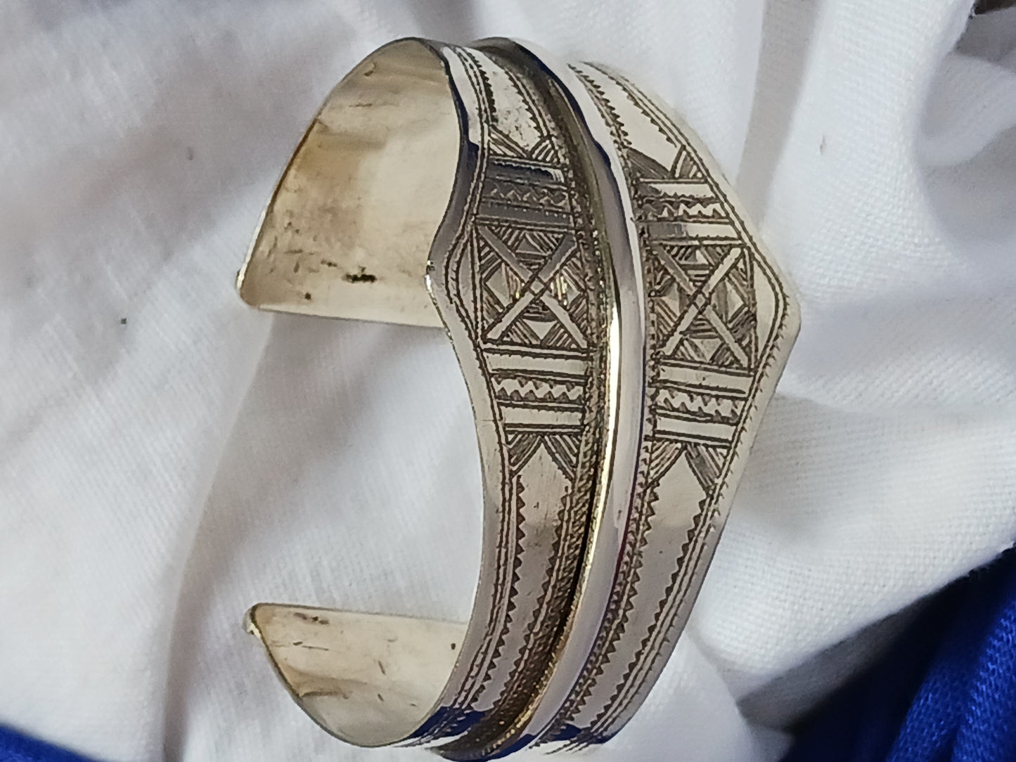 Bracelet touareg en laiton