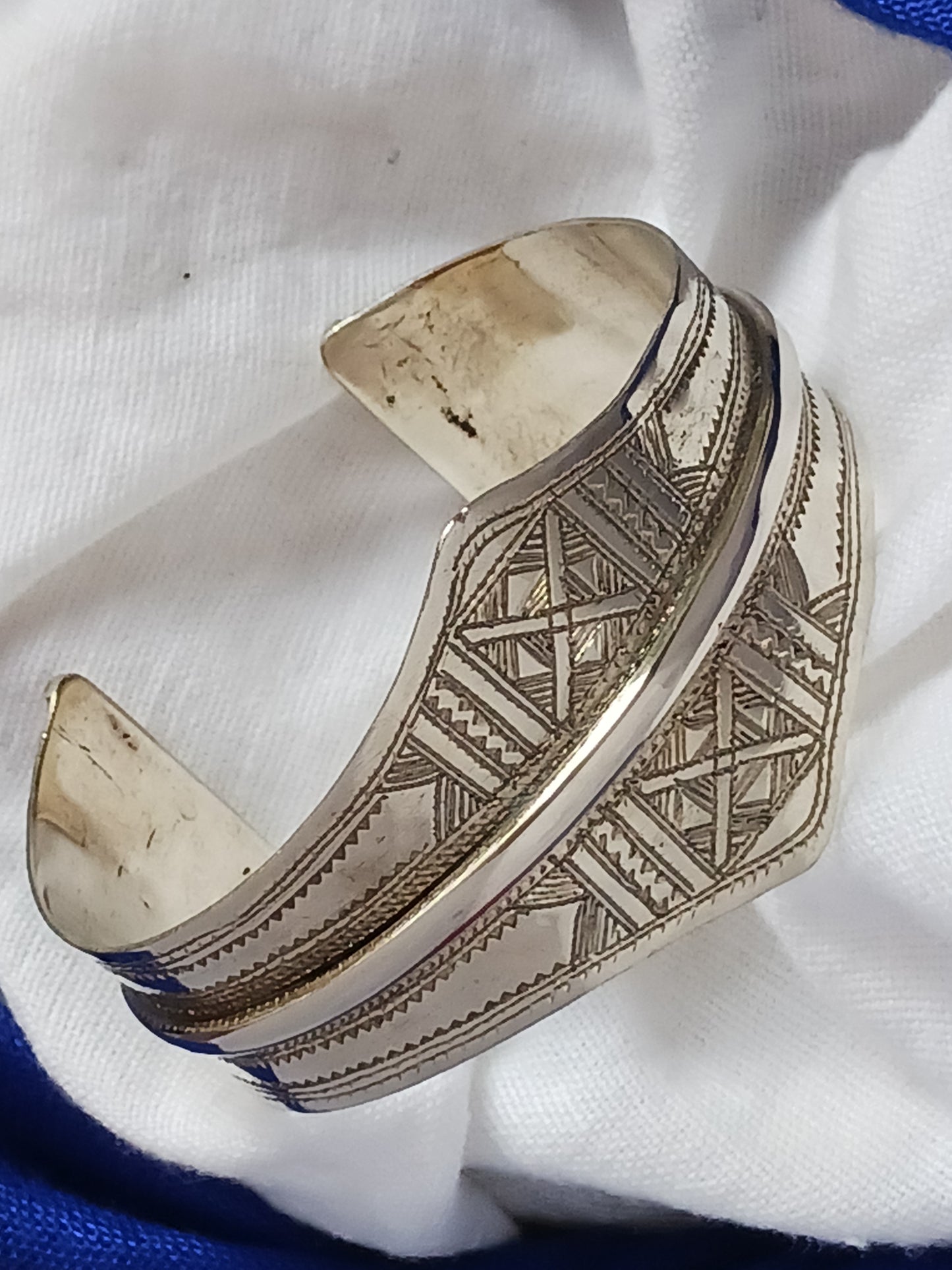 Bracelet touareg en laiton