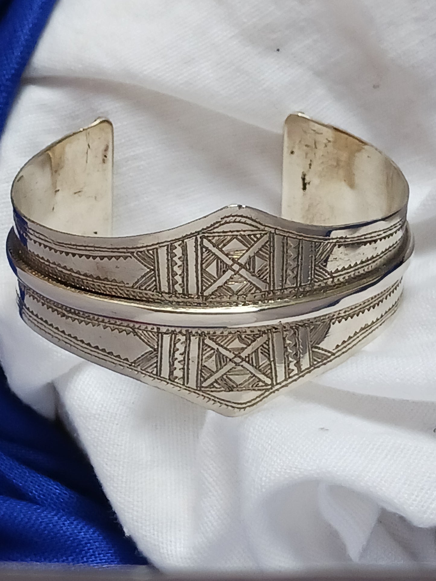 Bracelet touareg en laiton