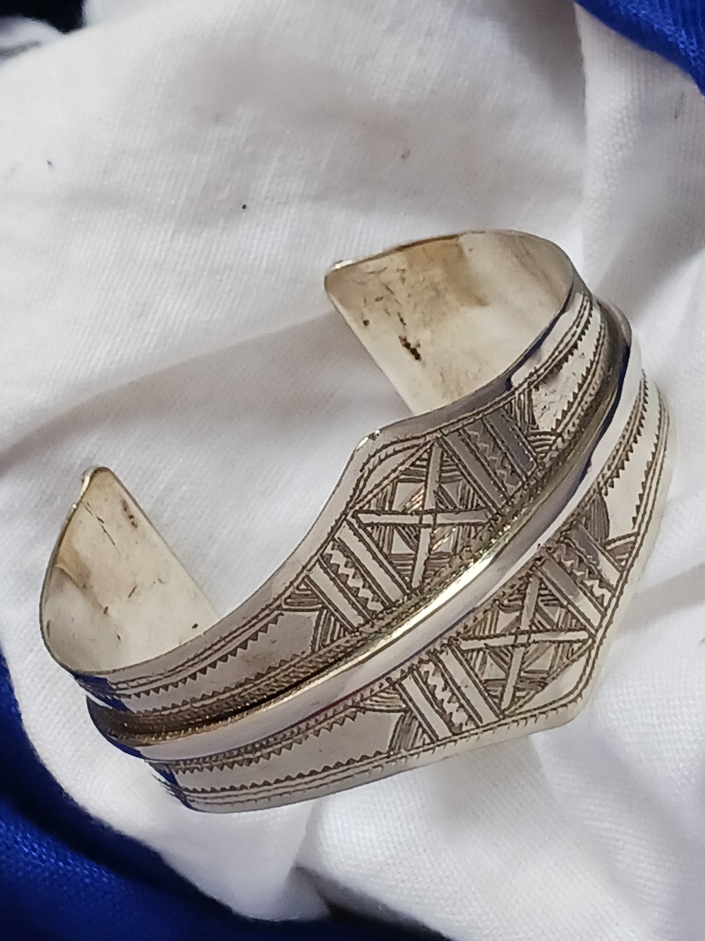 Bracelet touareg en laiton