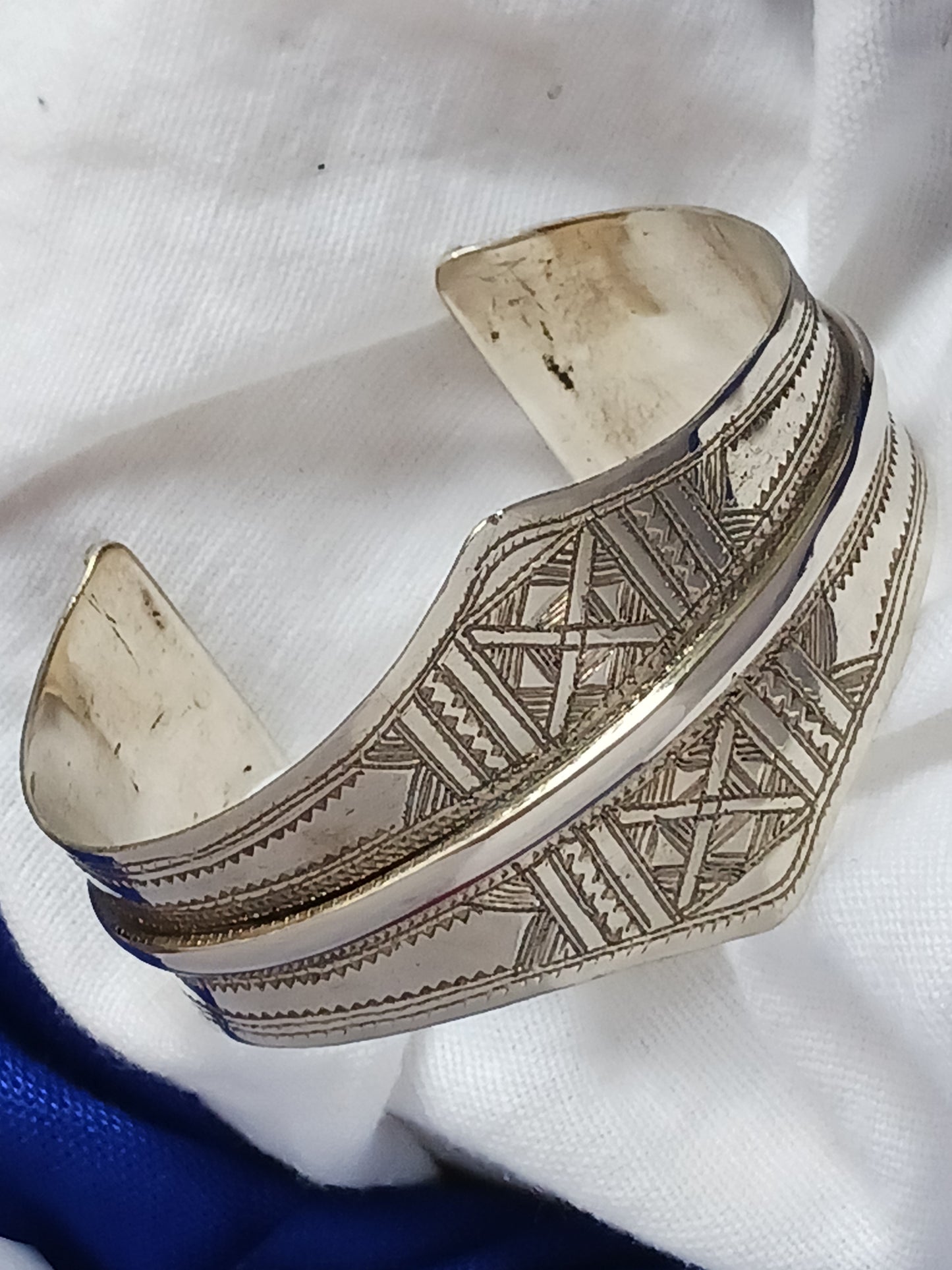 Bracelet touareg en laiton
