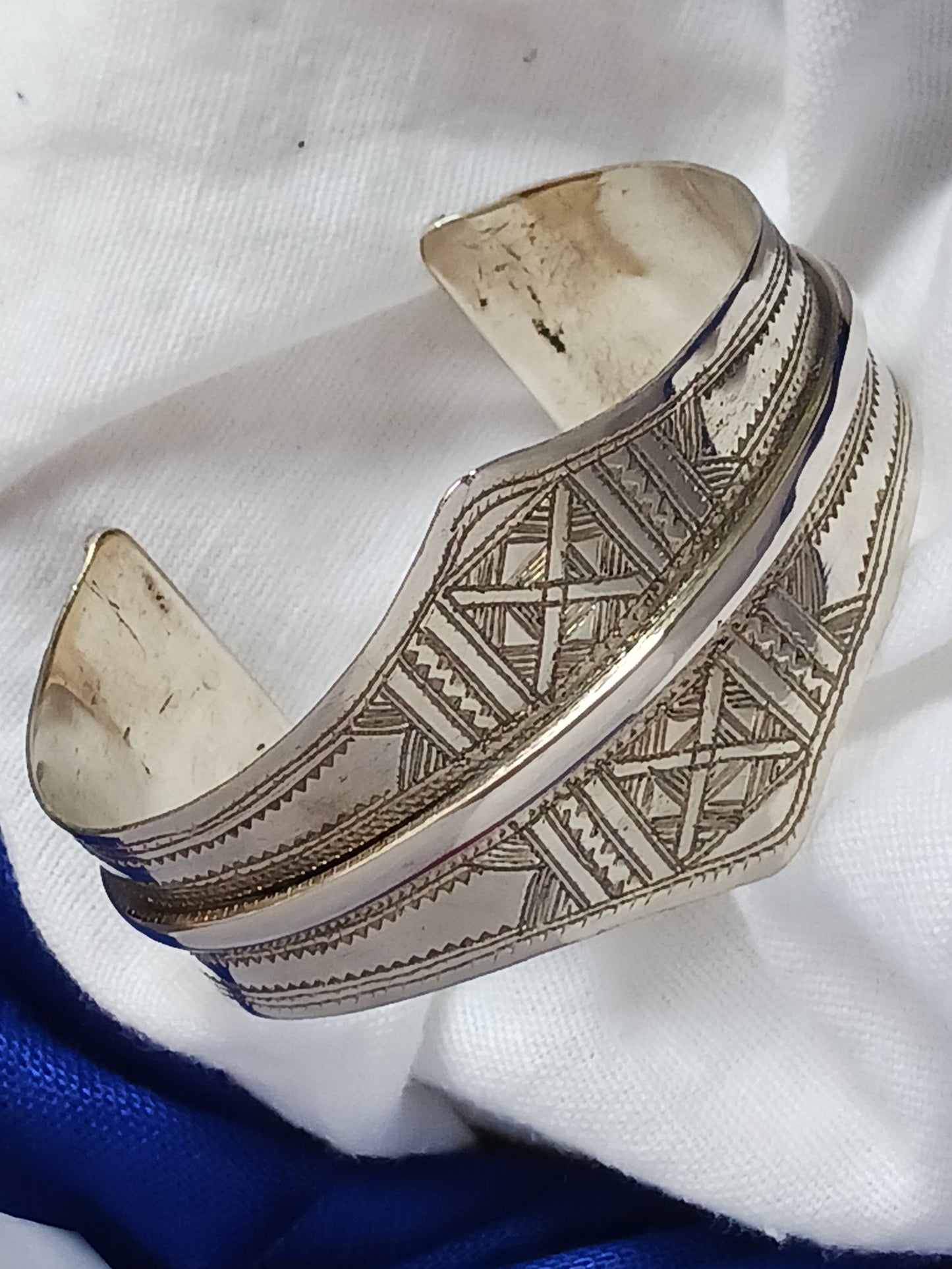 Bracelet touareg en laiton