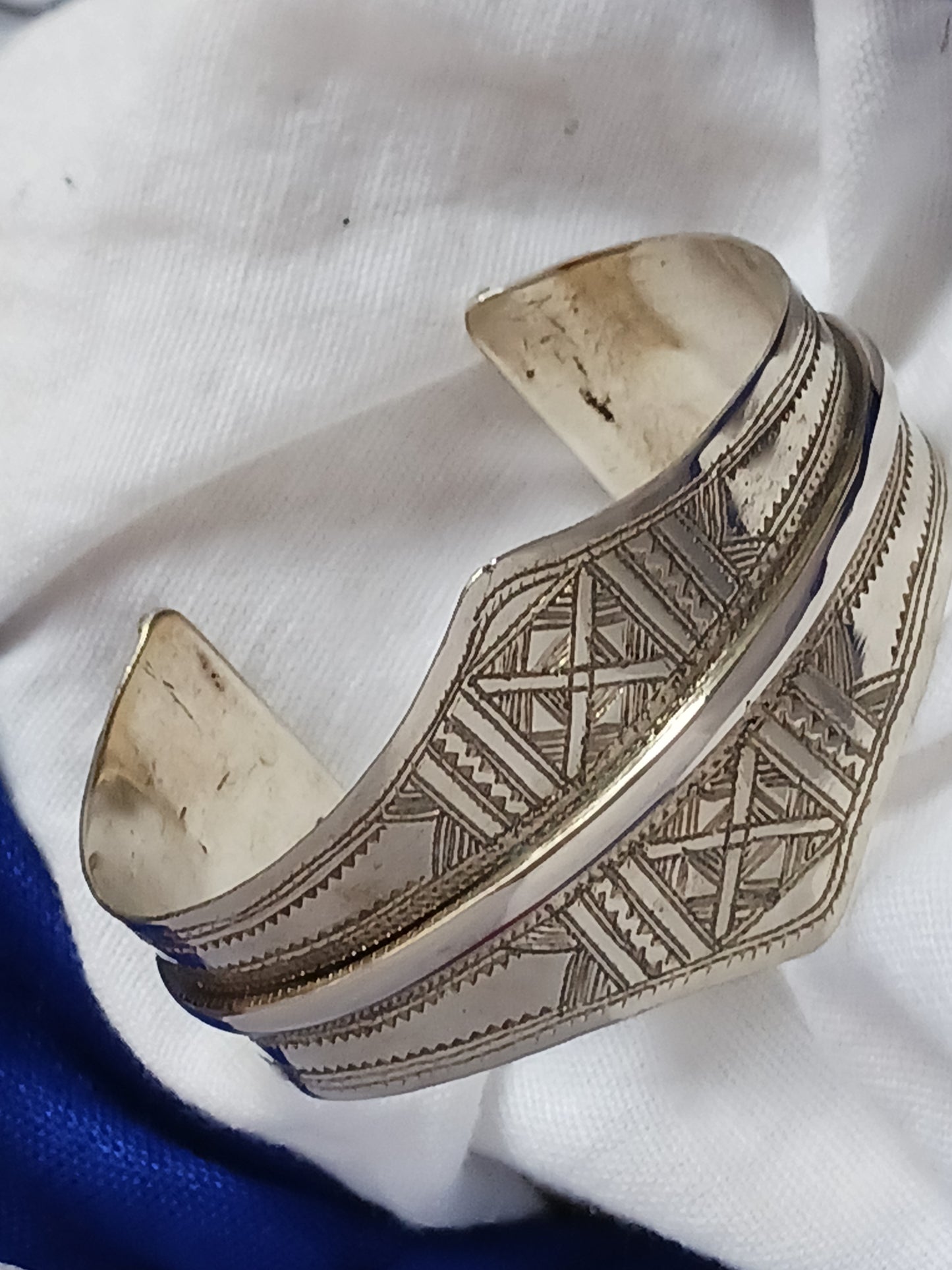 Bracelet touareg en laiton