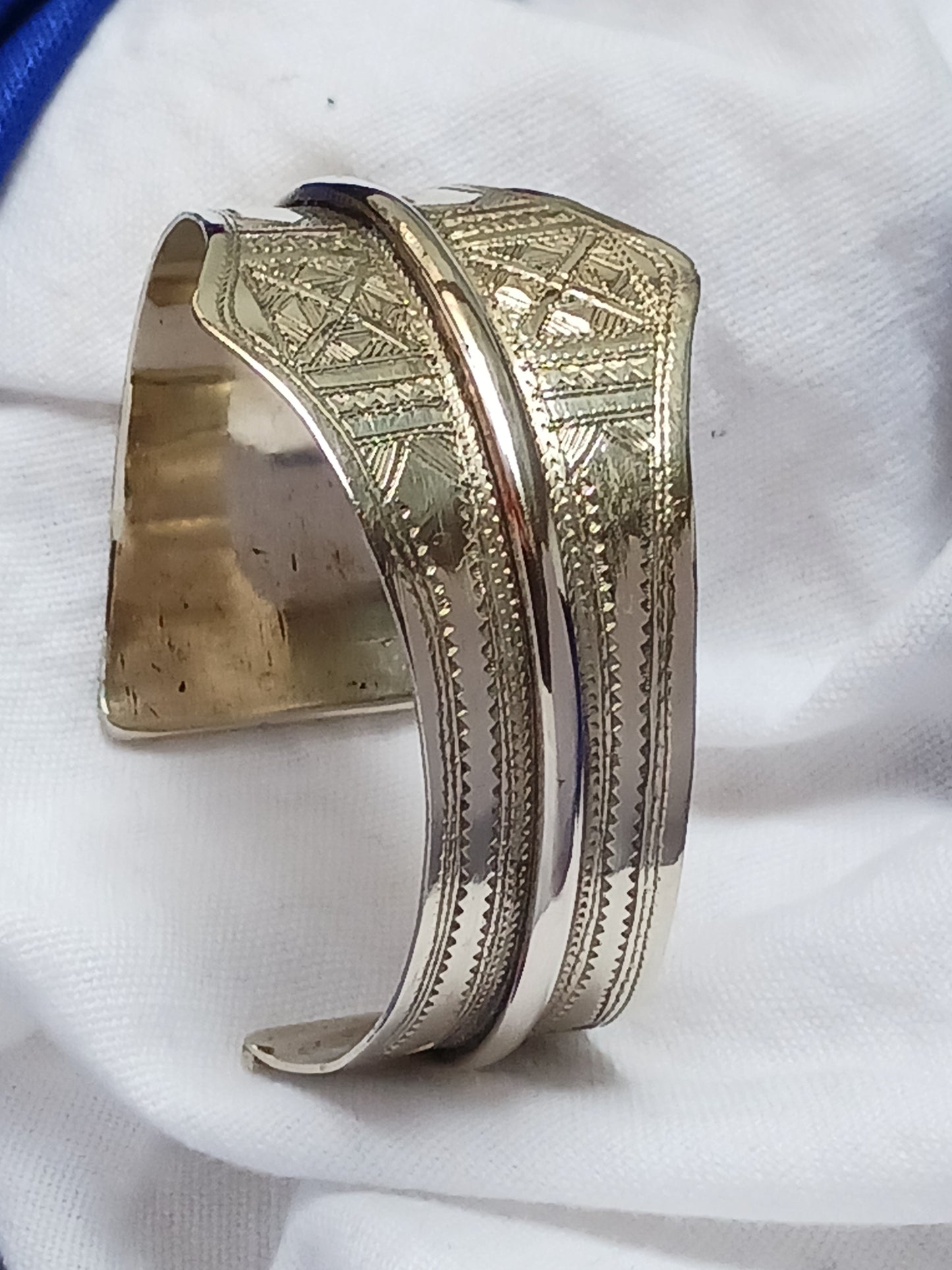 Bracelet touareg en laiton