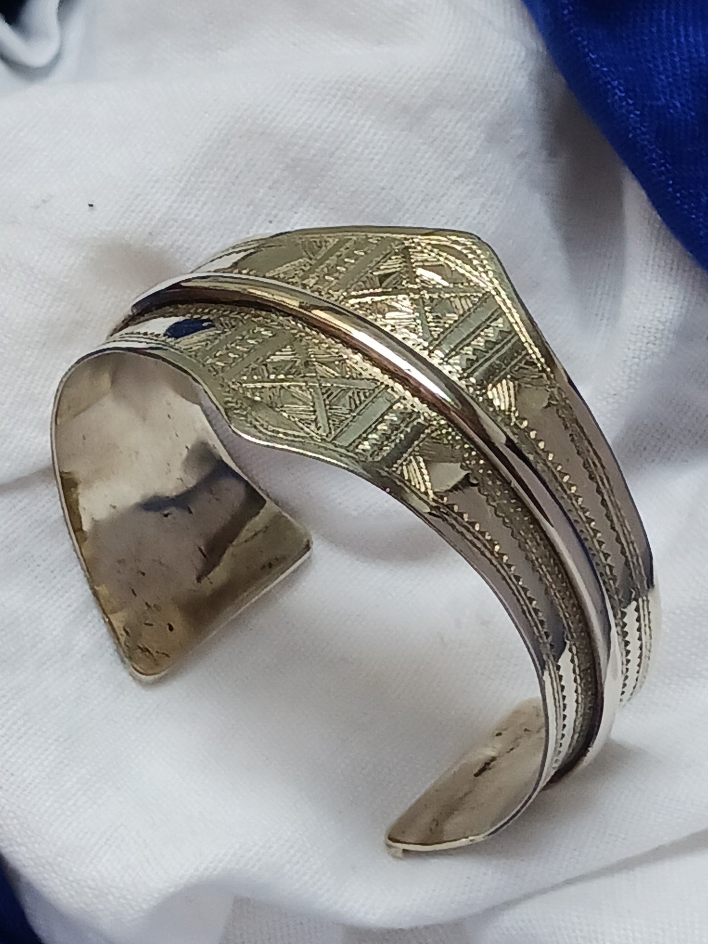 Bracelet touareg en laiton