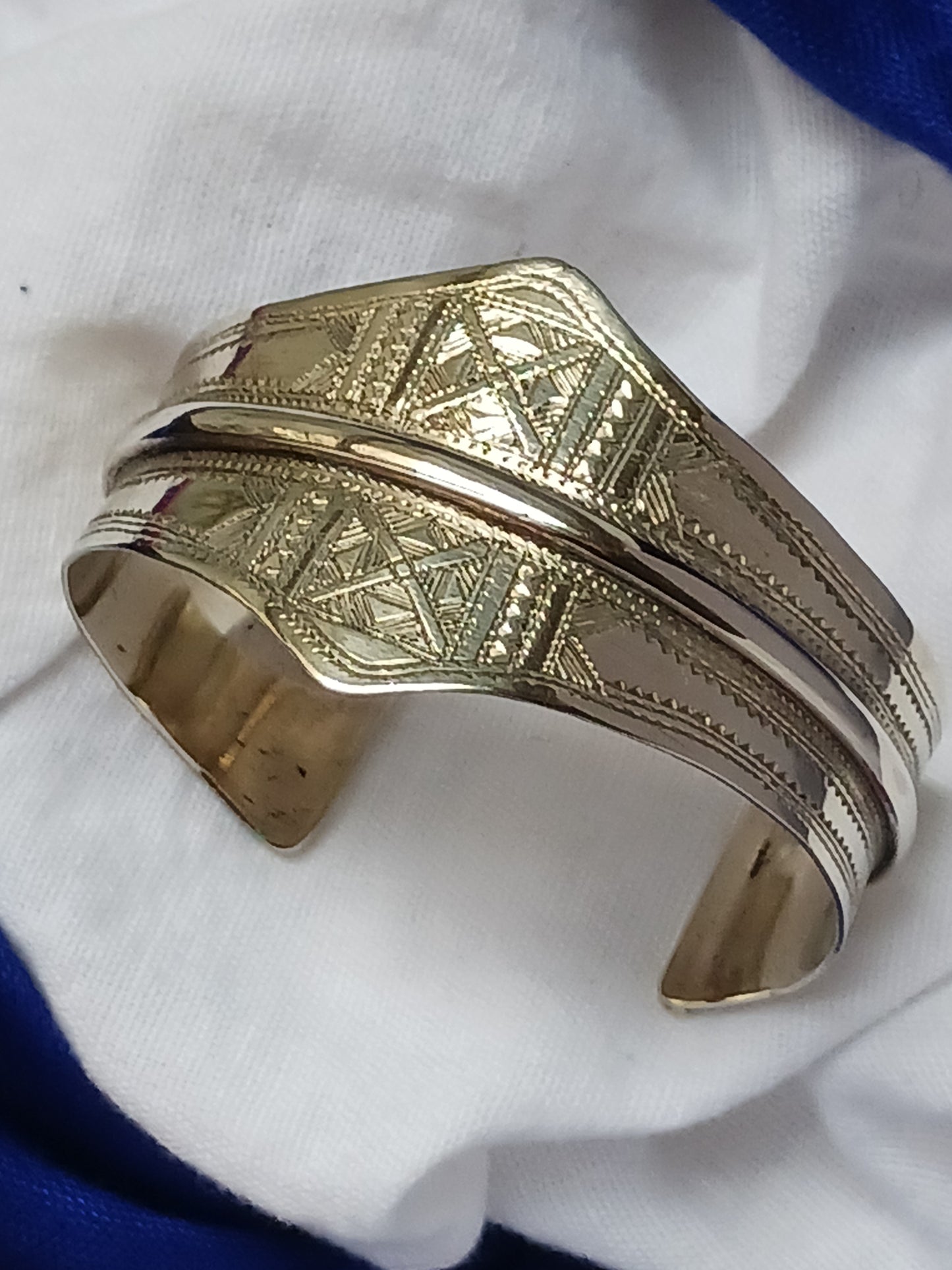 Bracelet touareg en laiton