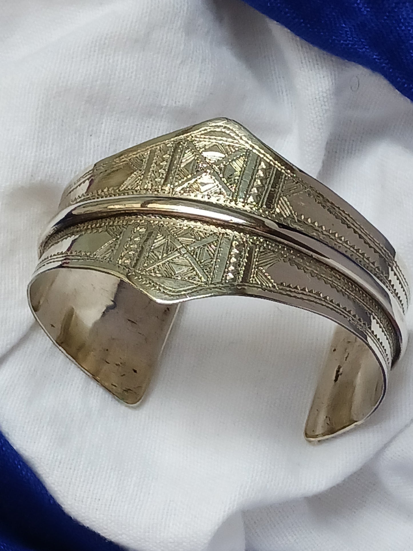 Bracelet touareg en laiton