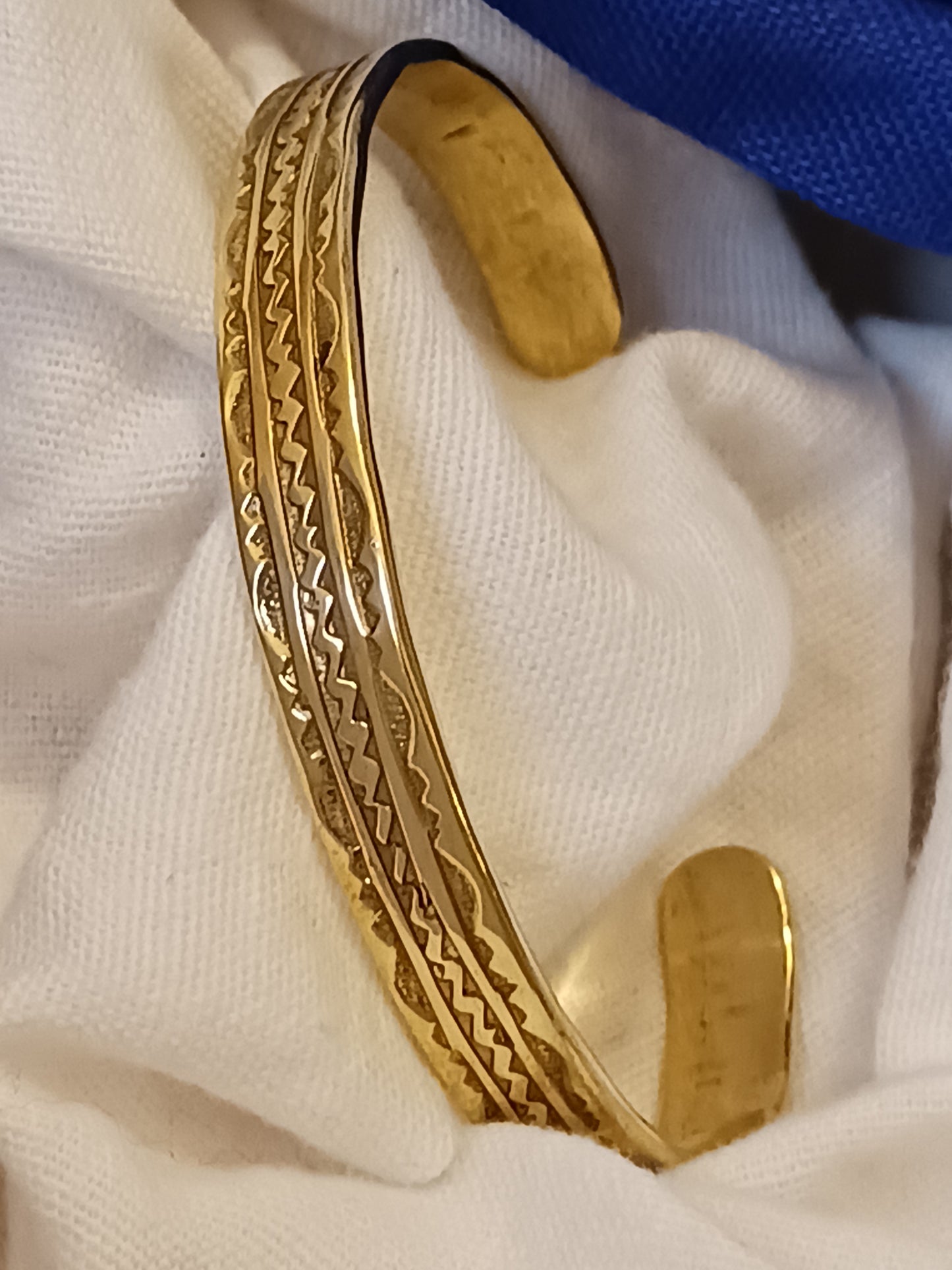 Bracelet touareg en bronze