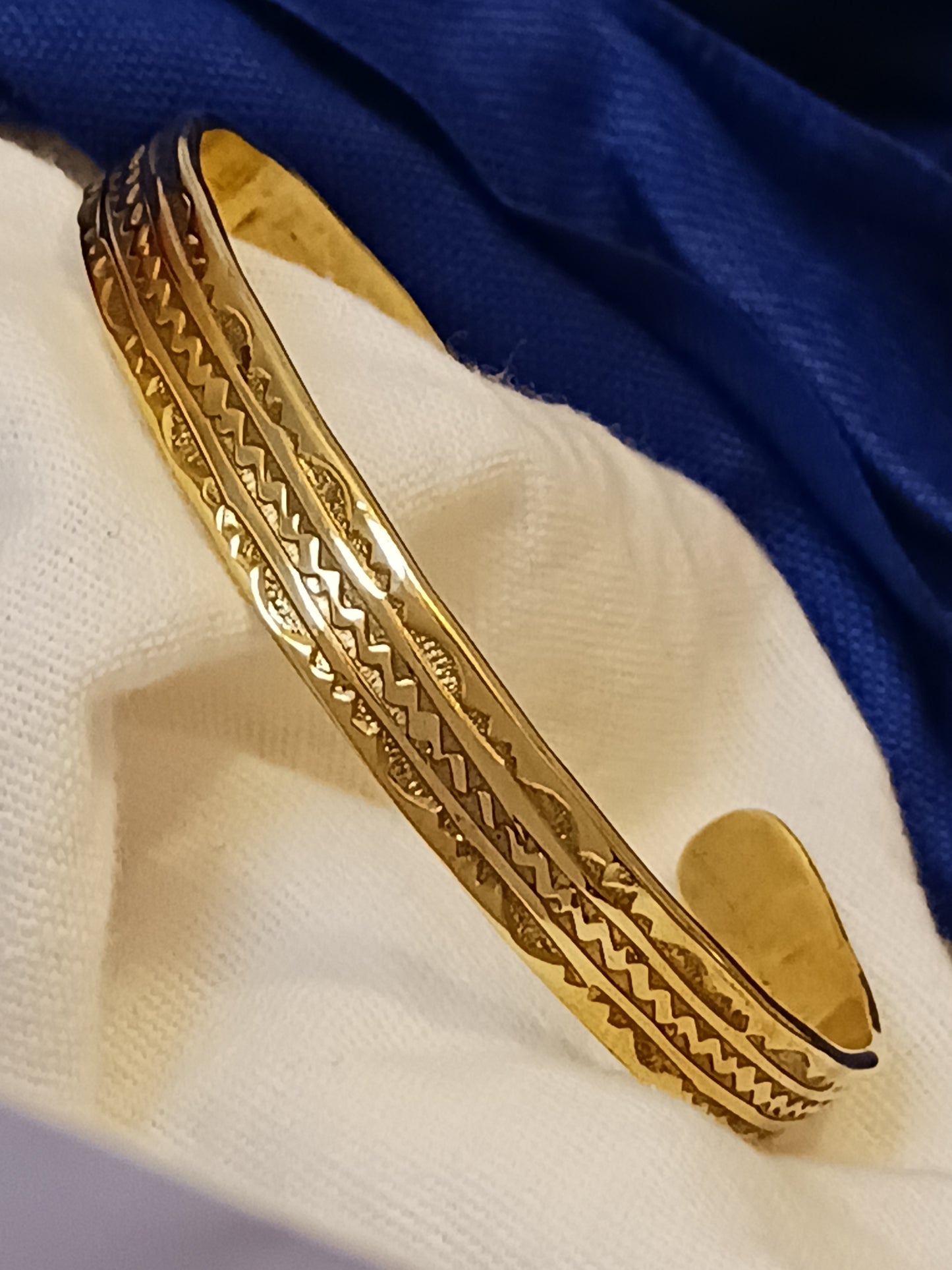 Bracelet touareg en bronze