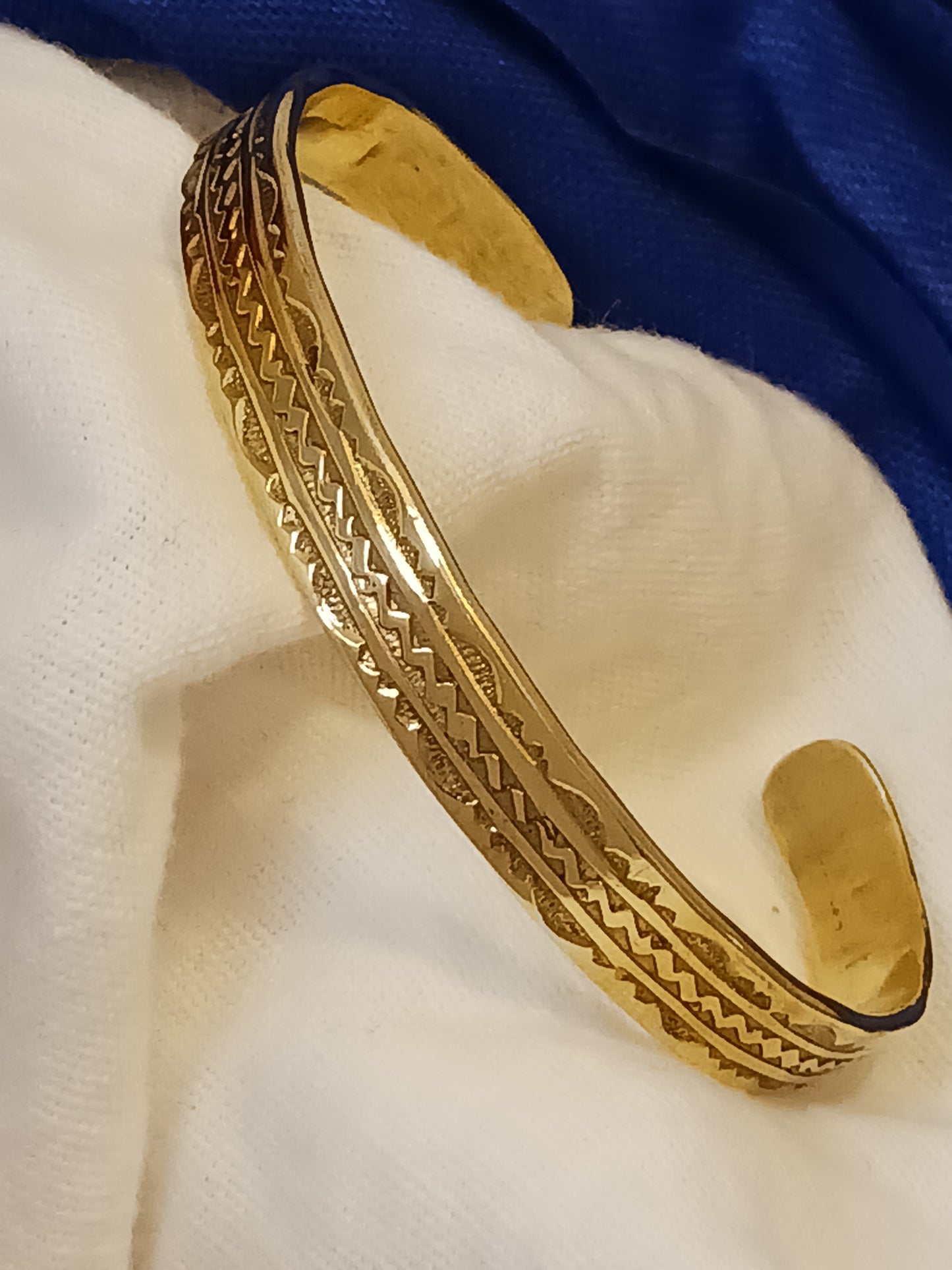Bracelet touareg en bronze