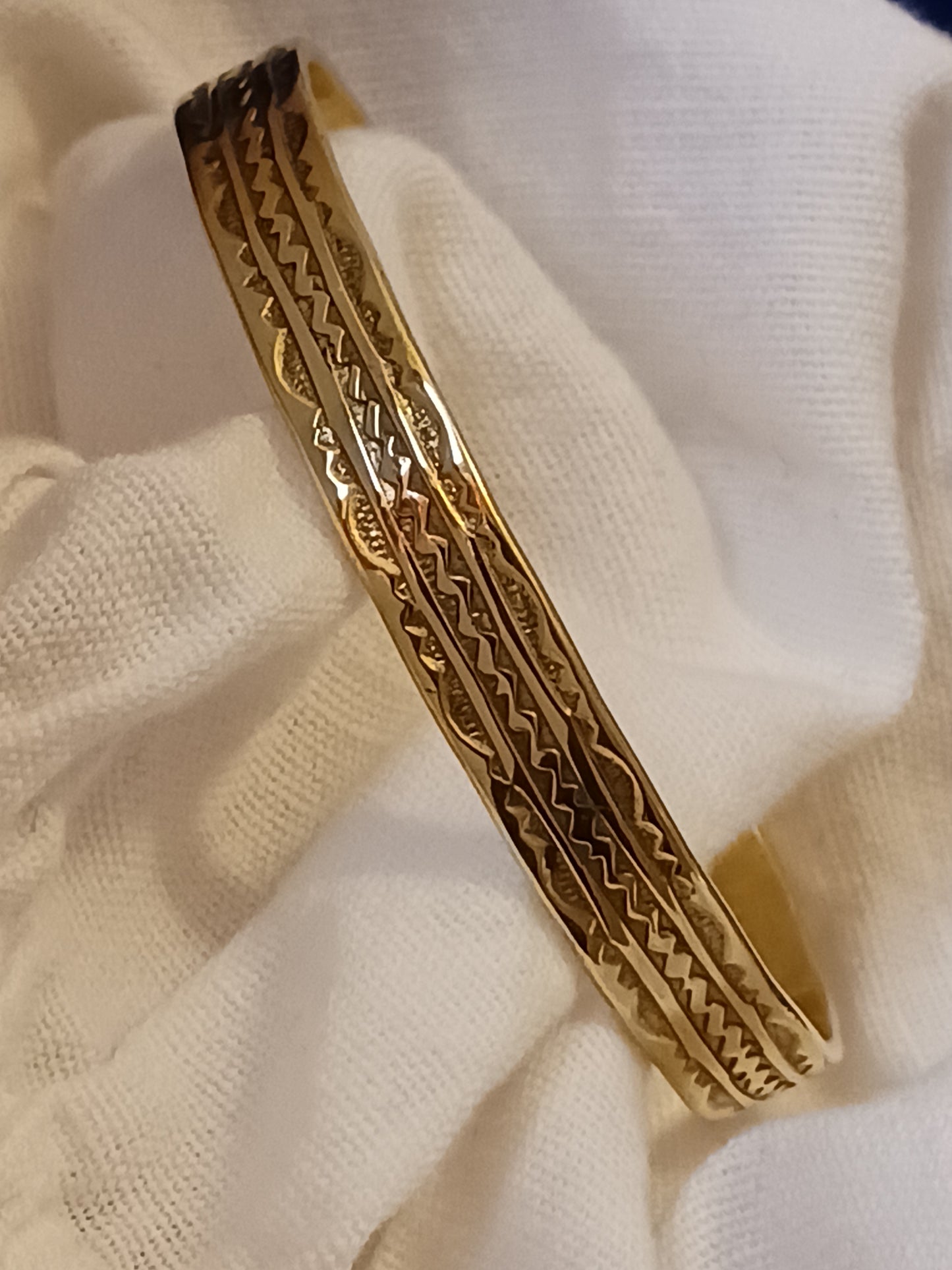Bracelet touareg en bronze