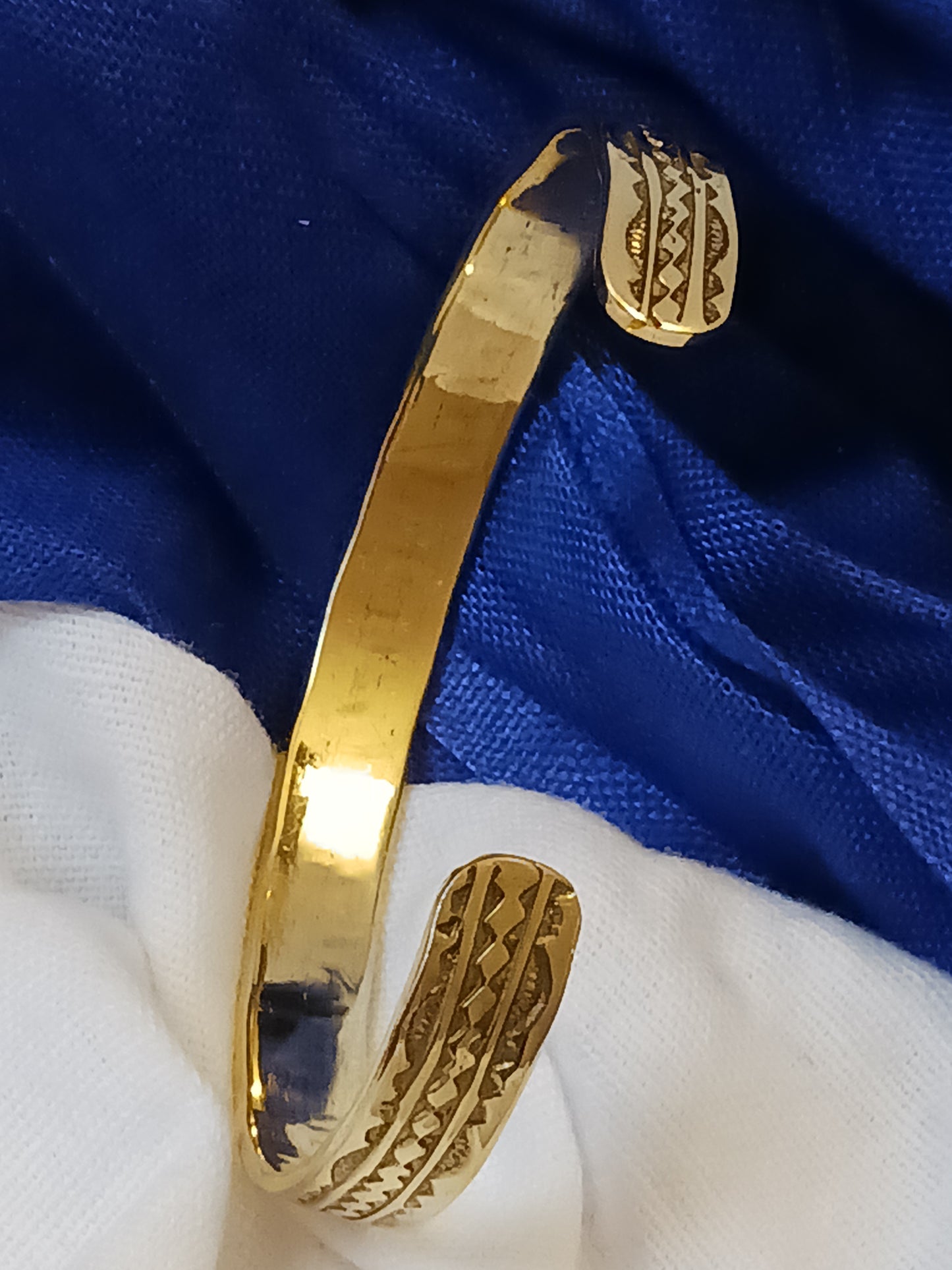 Bracelet touareg en bronze