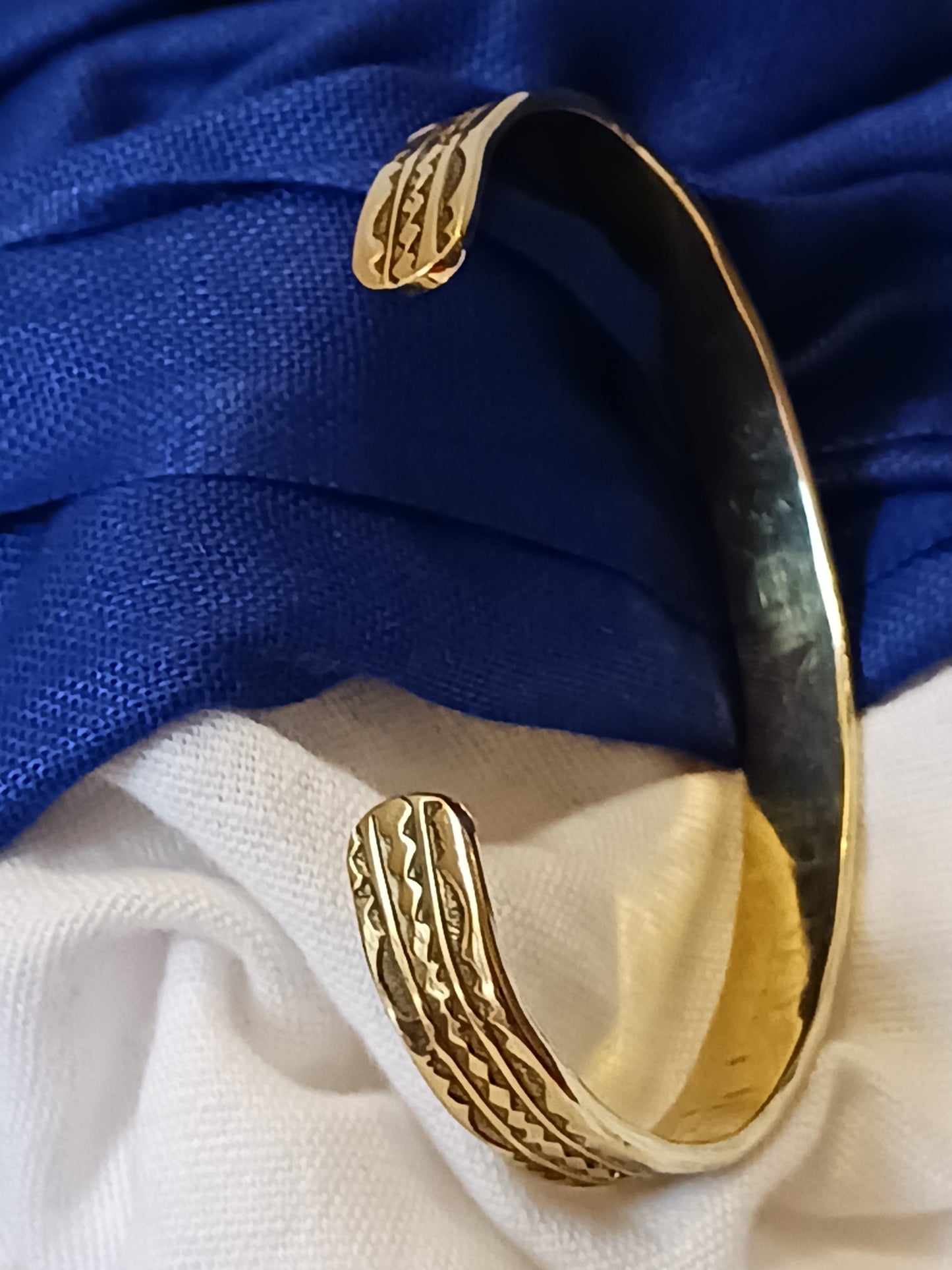 Bracelet touareg en bronze