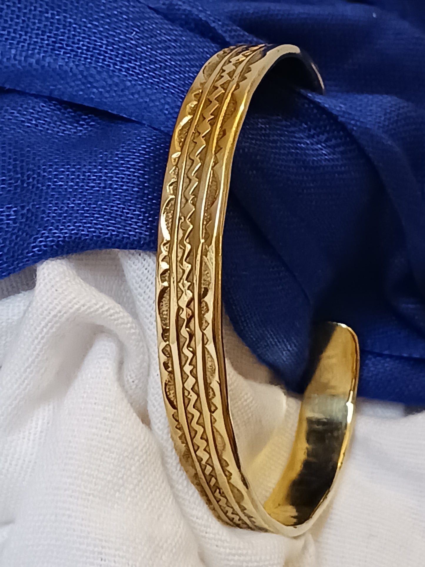 Bracelet touareg en bronze