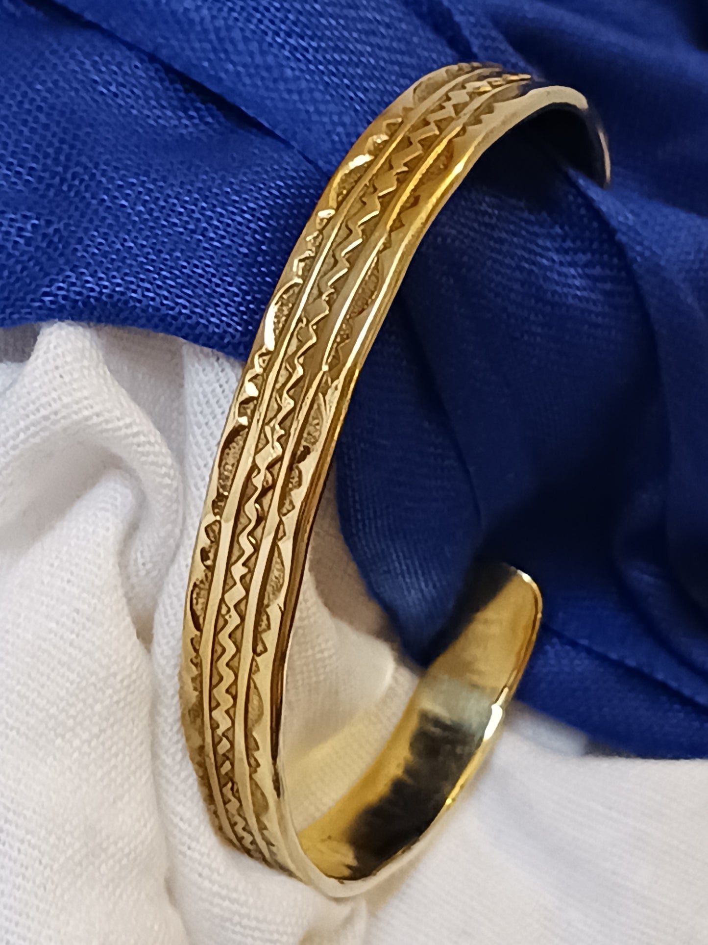 Bracelet touareg en bronze