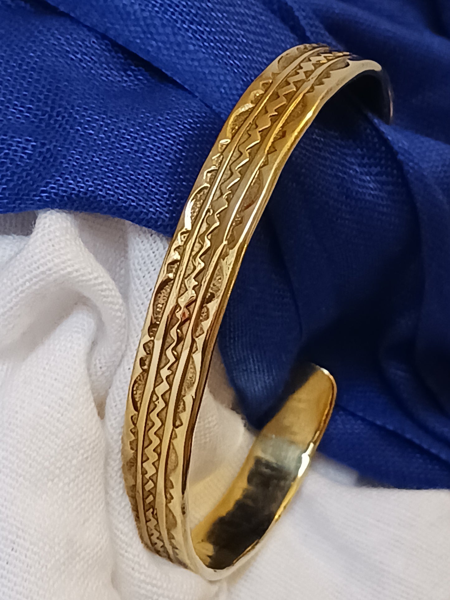 Bracelet touareg en bronze