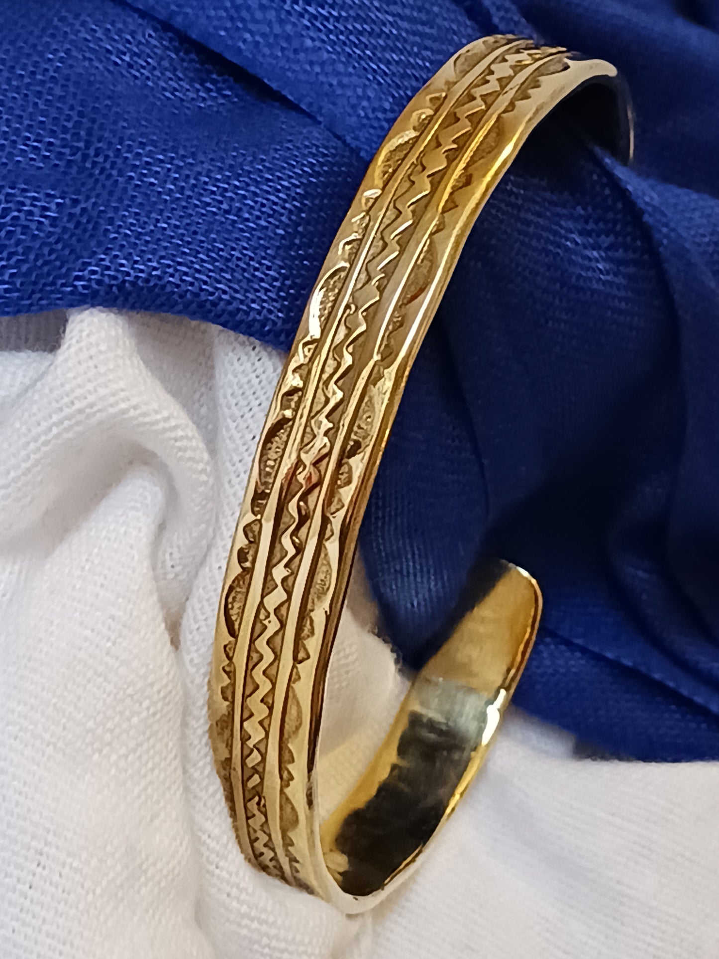 Bracelet touareg en bronze