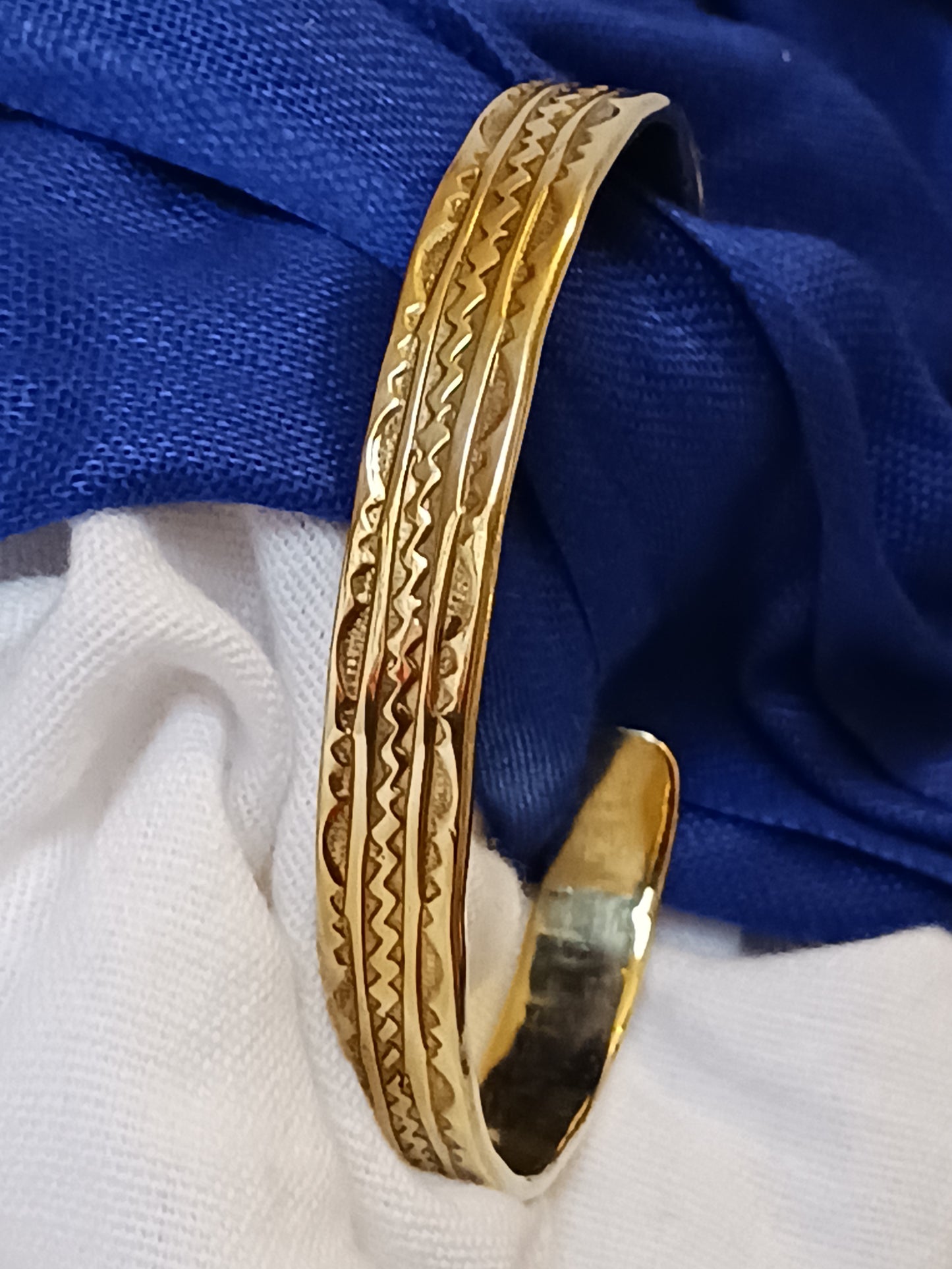 Bracelet touareg en bronze