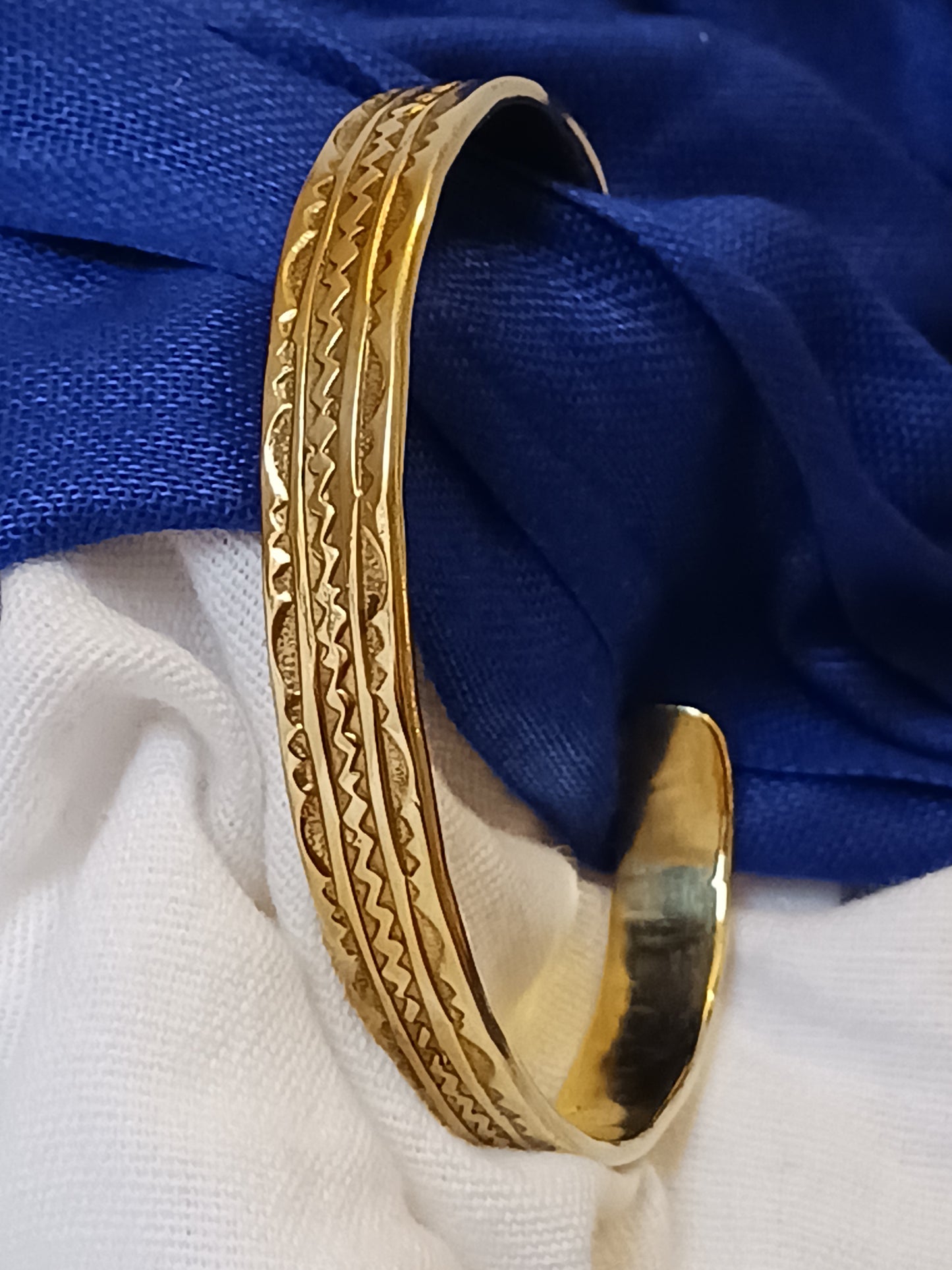 Bracelet touareg en bronze