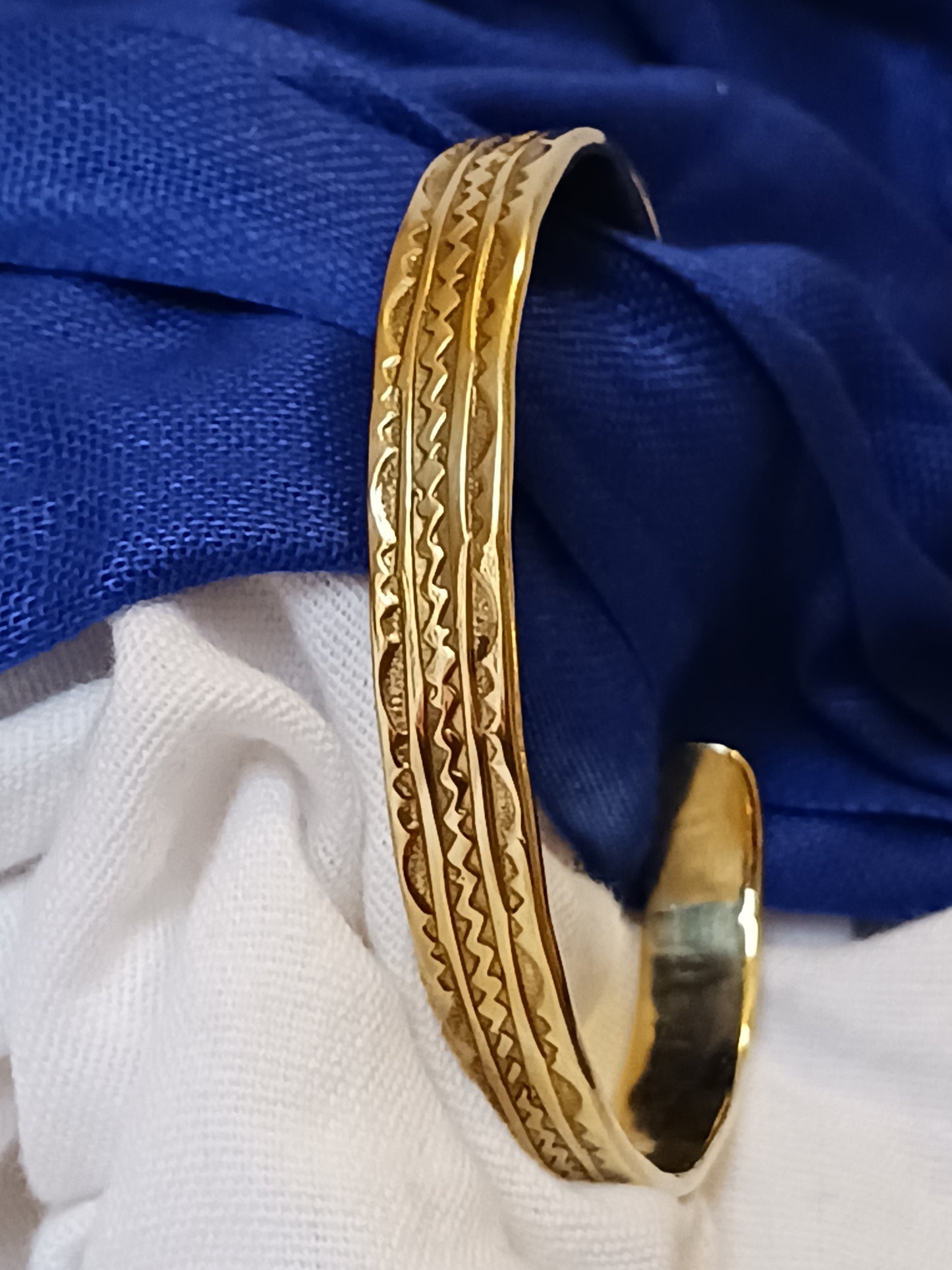 Bracelet touareg en bronze