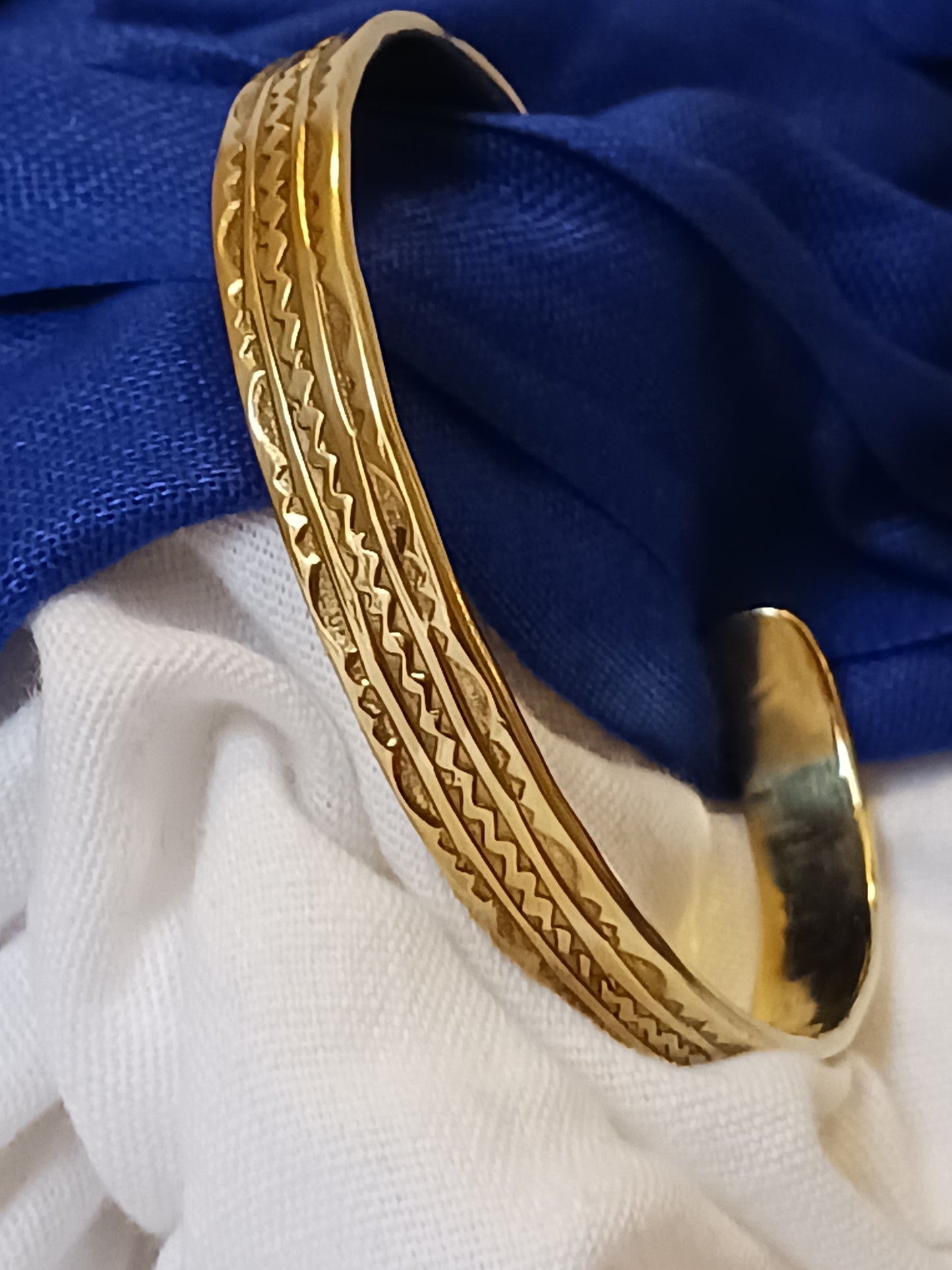 Bracelet touareg en bronze