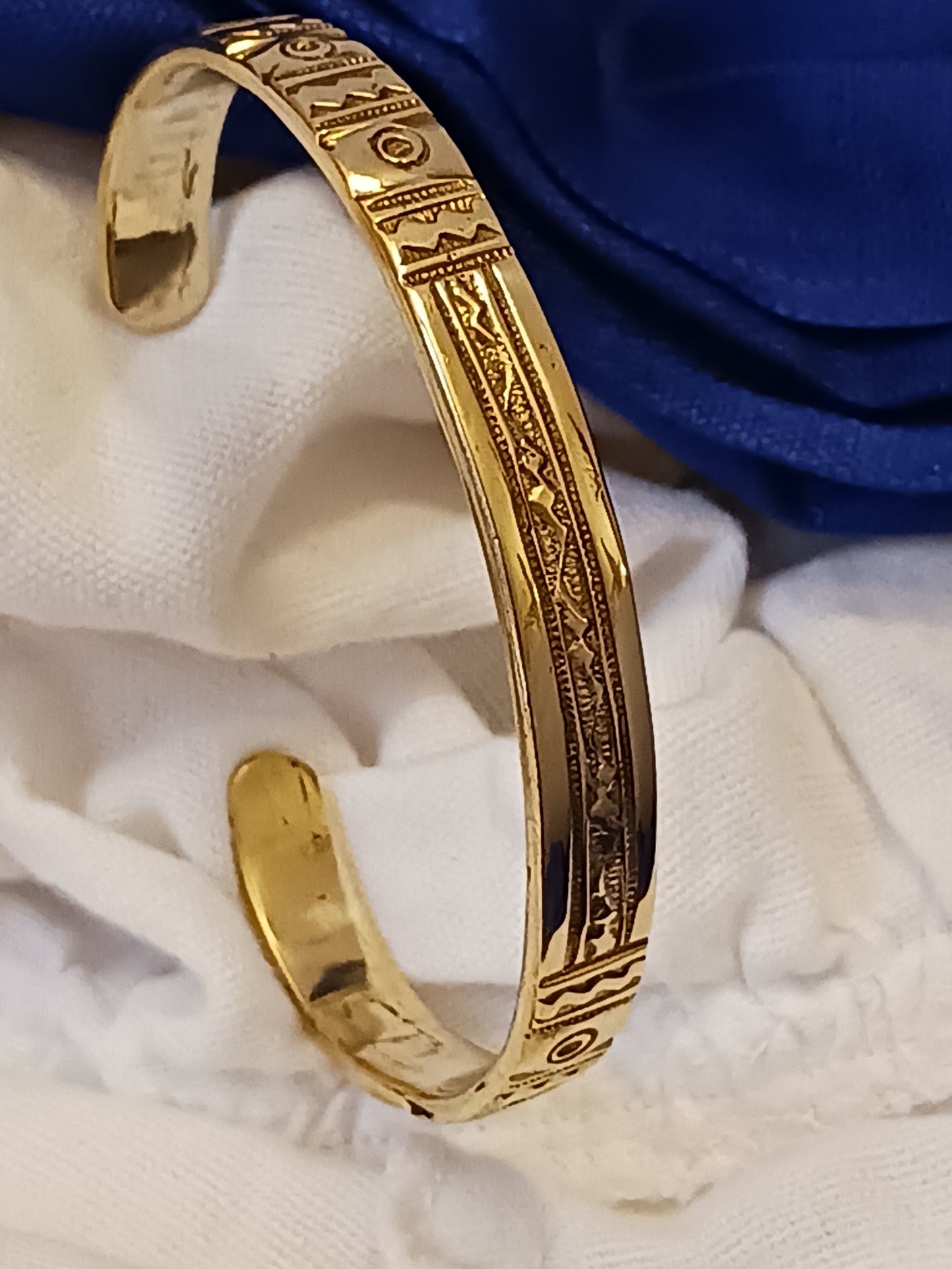 Bracelet touareg en bronze