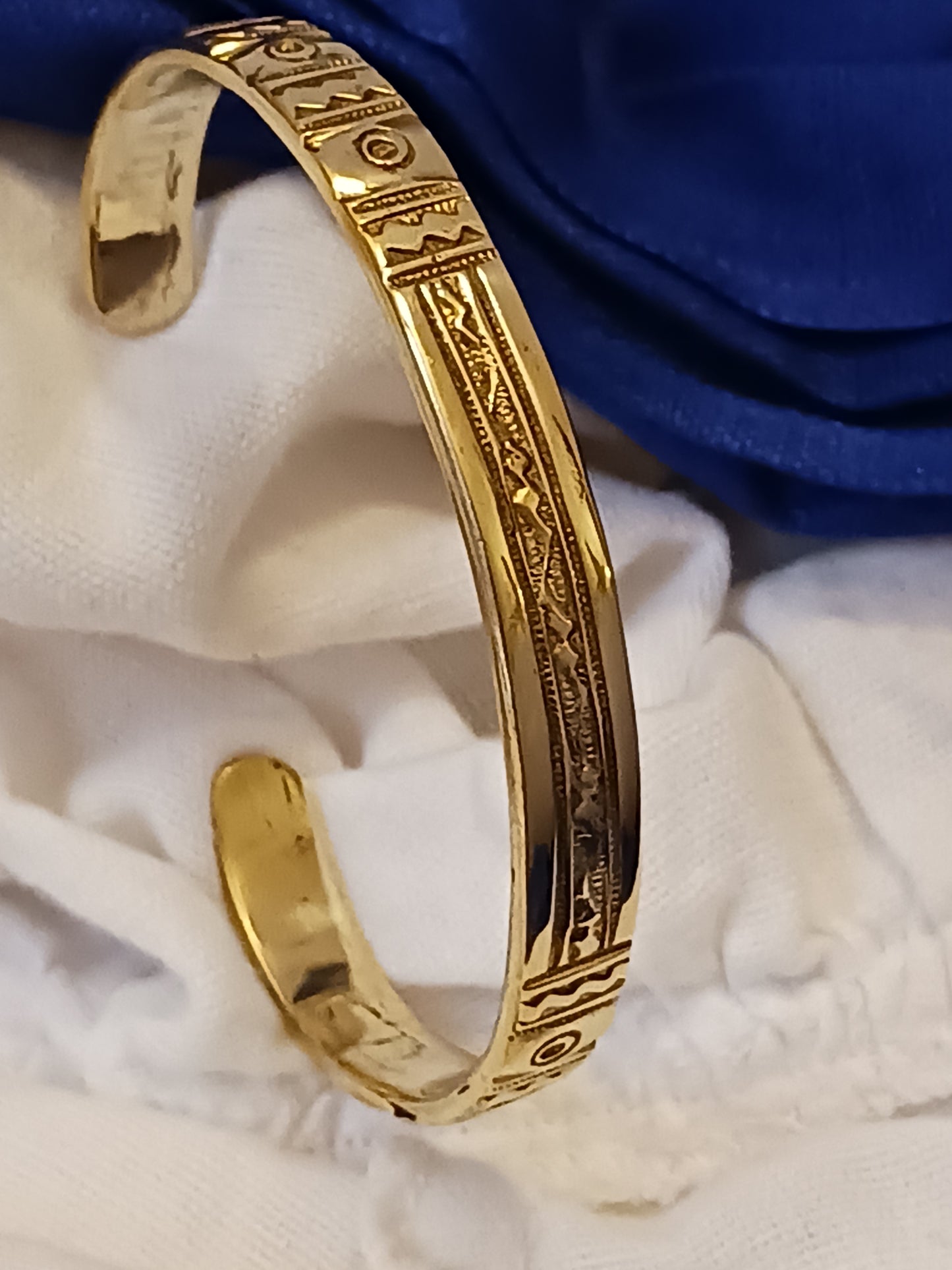 Bracelet touareg en bronze