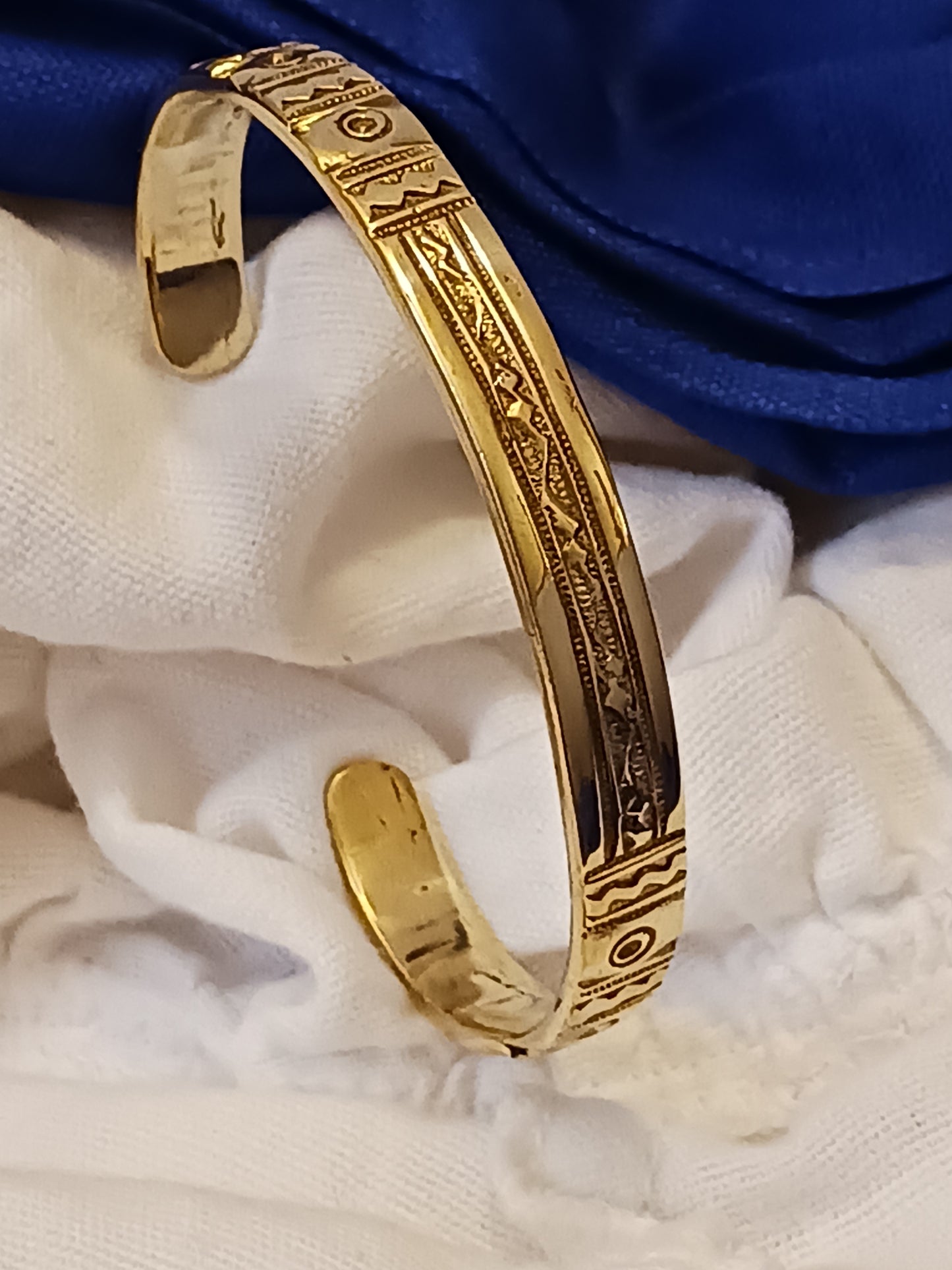 Bracelet touareg en bronze