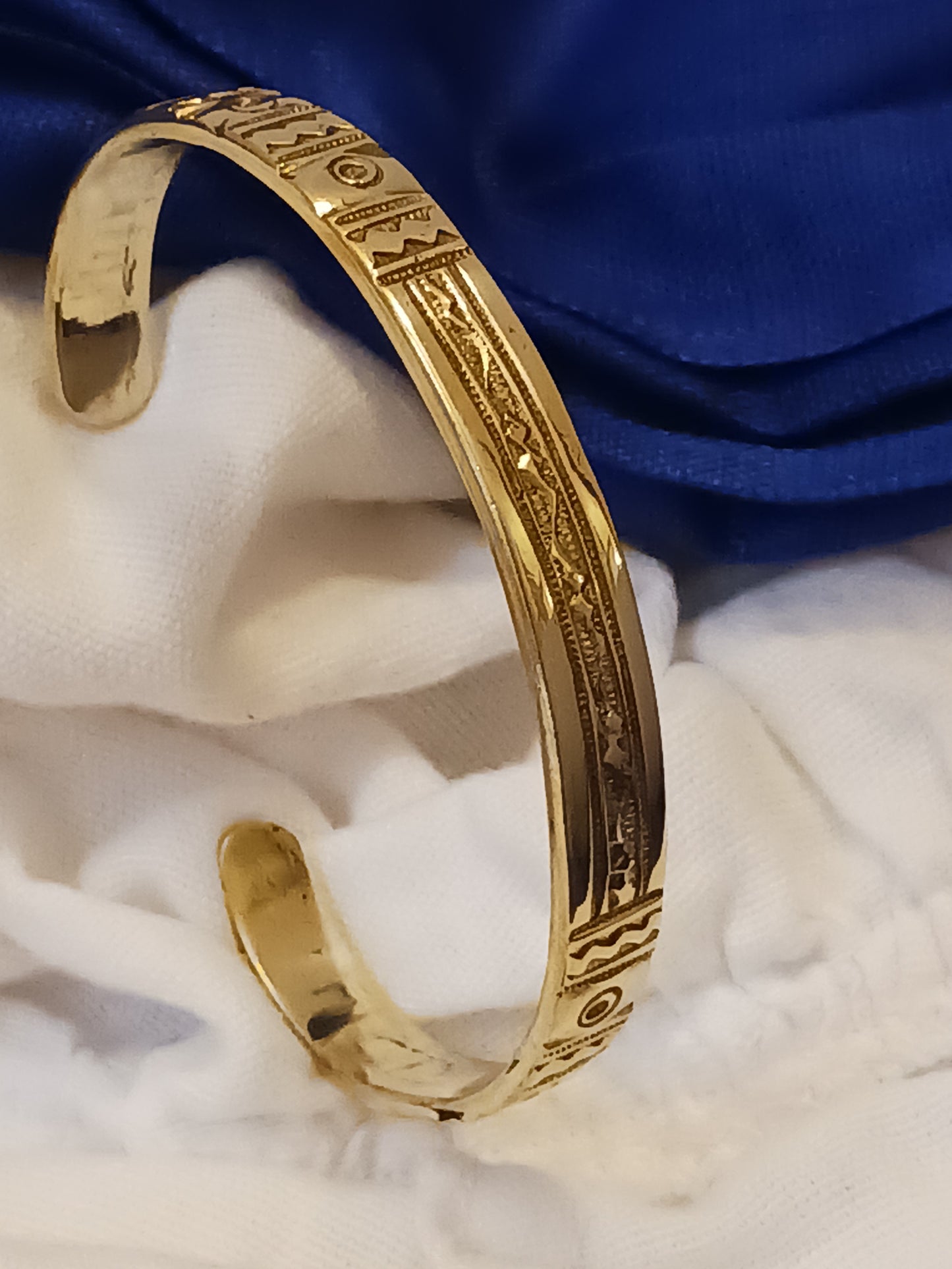 Bracelet touareg en bronze