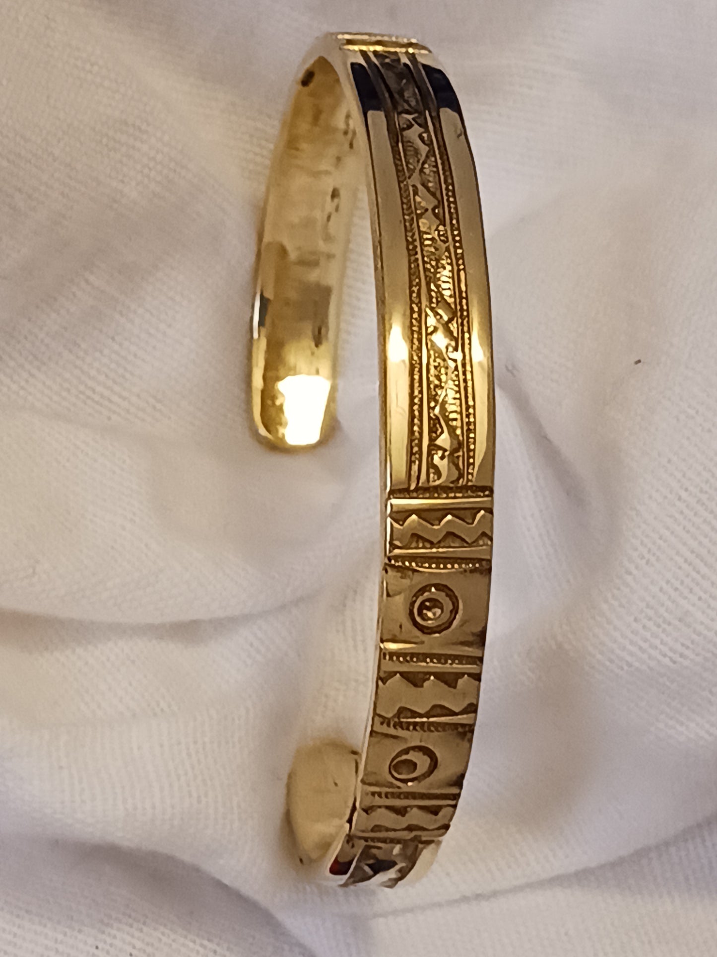 Bracelet touareg en bronze
