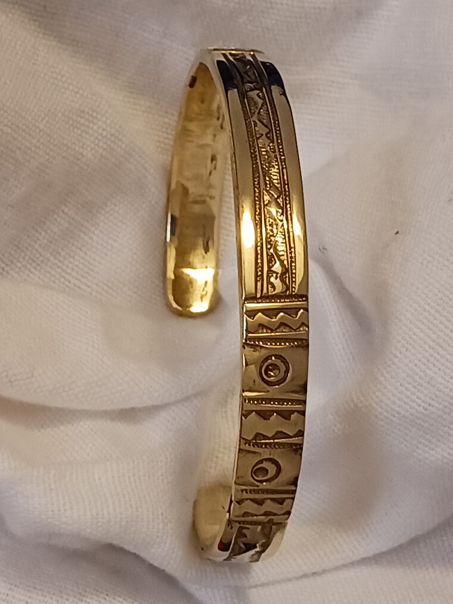 Bracelet touareg en bronze