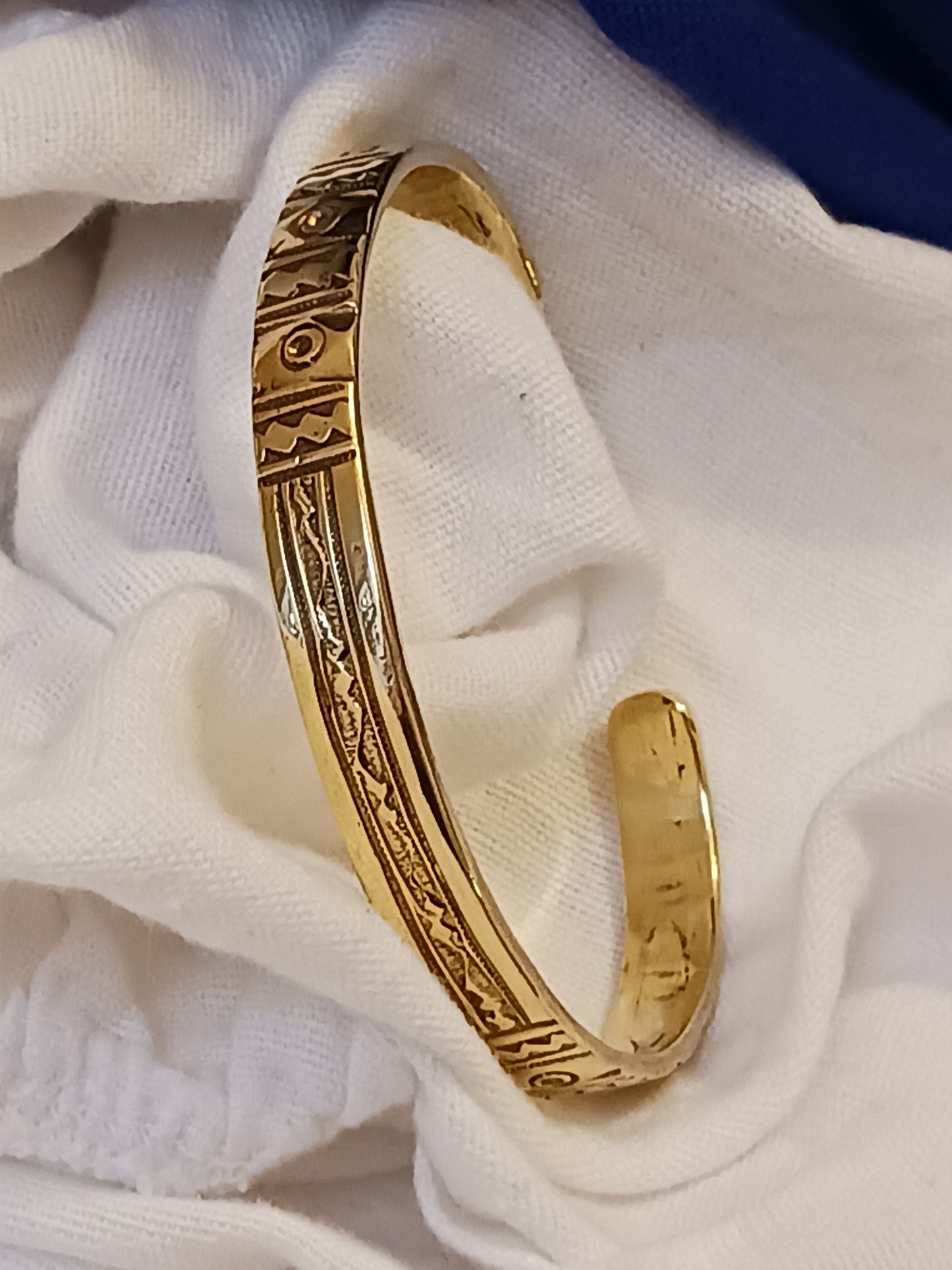 Bracelet touareg en bronze