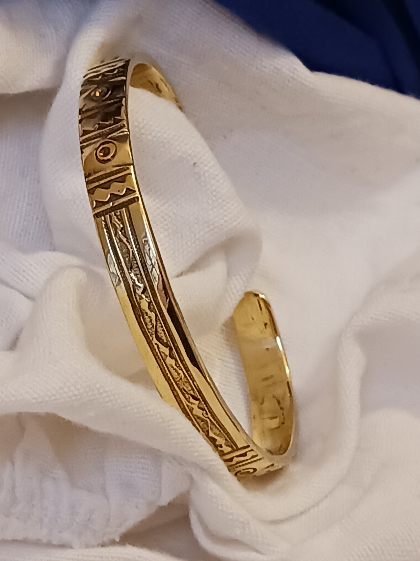 Bracelet touareg en bronze