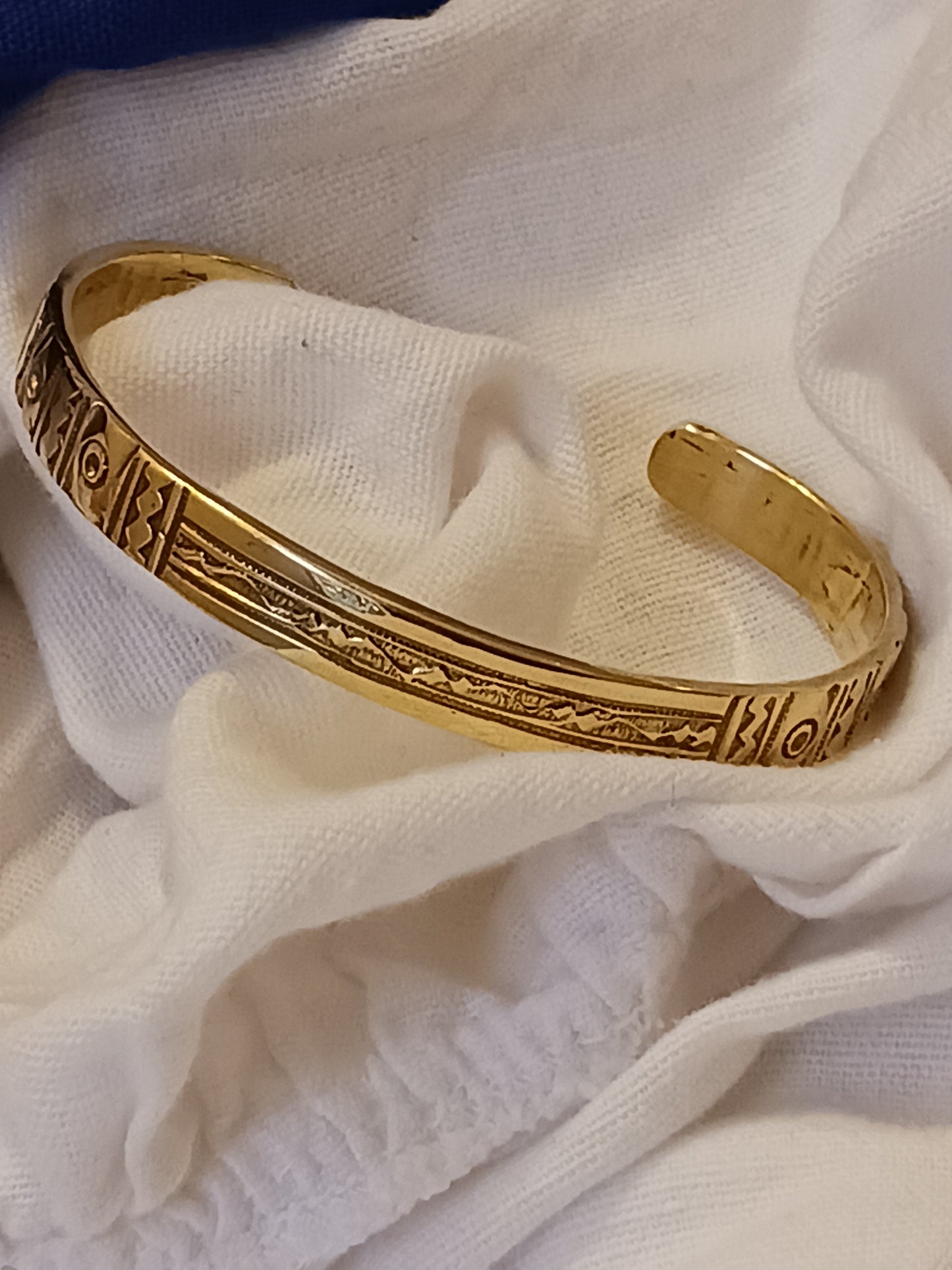Bracelet touareg en bronze