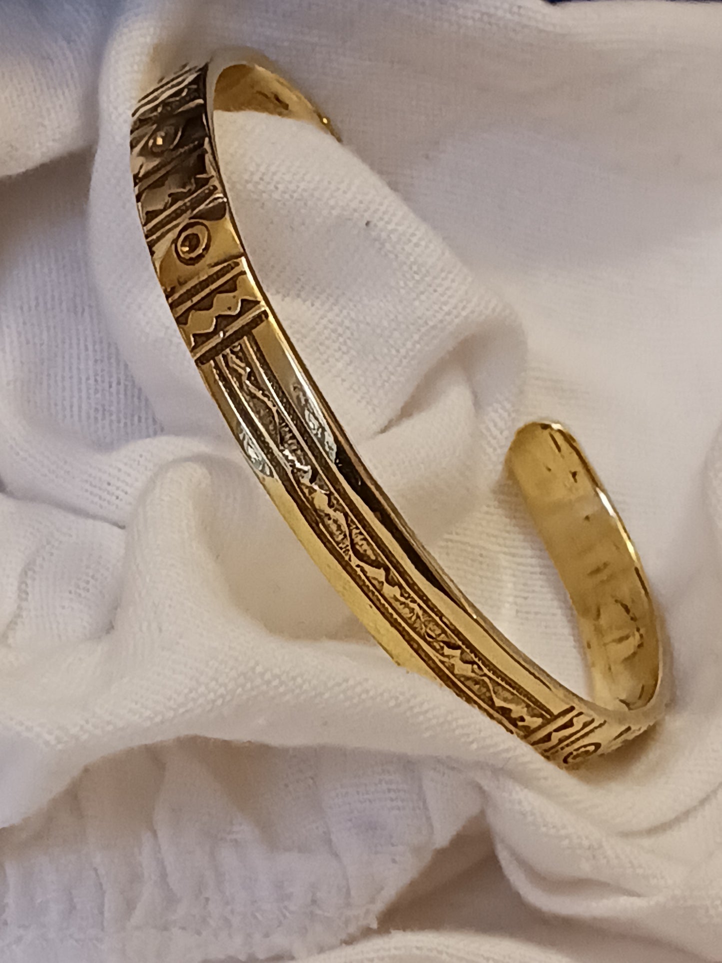 Bracelet touareg en bronze