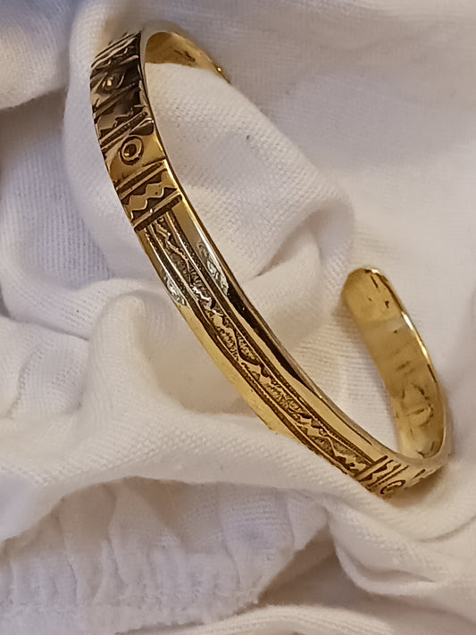 Bracelet touareg en bronze